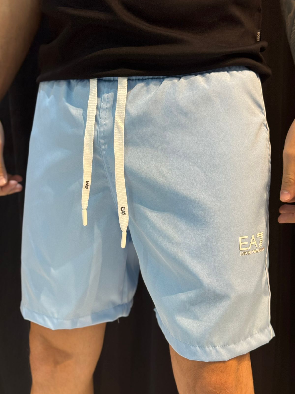 Short Griffe EA7 - Azul - 02866 - Conceito 62
