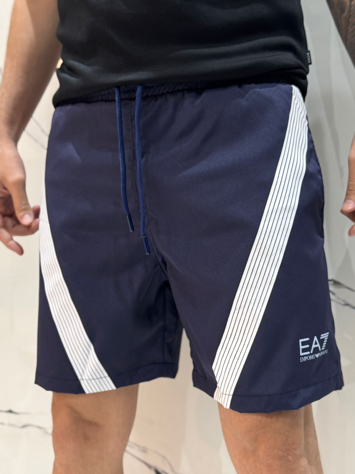 Short Griffe EA7 - Azul - 02867 - Conceito 62