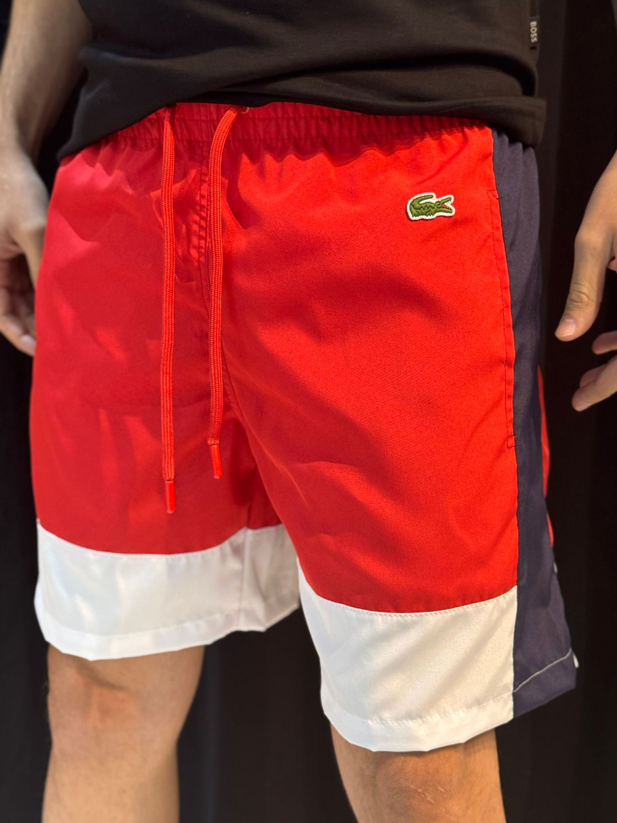 Short Griffe Lcst - Vermelho - 02870 - Conceito 62