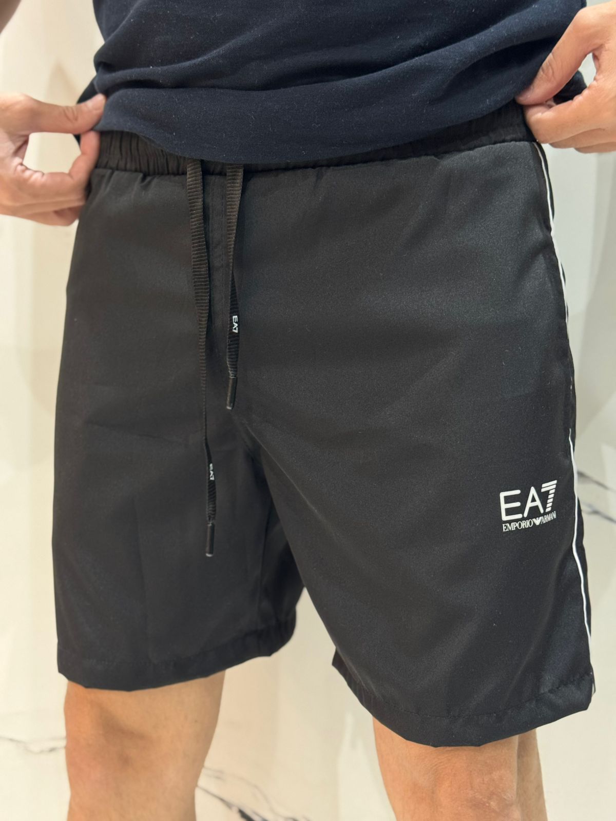 Short Griffe EA7 - Preto - 02879 - Conceito 62