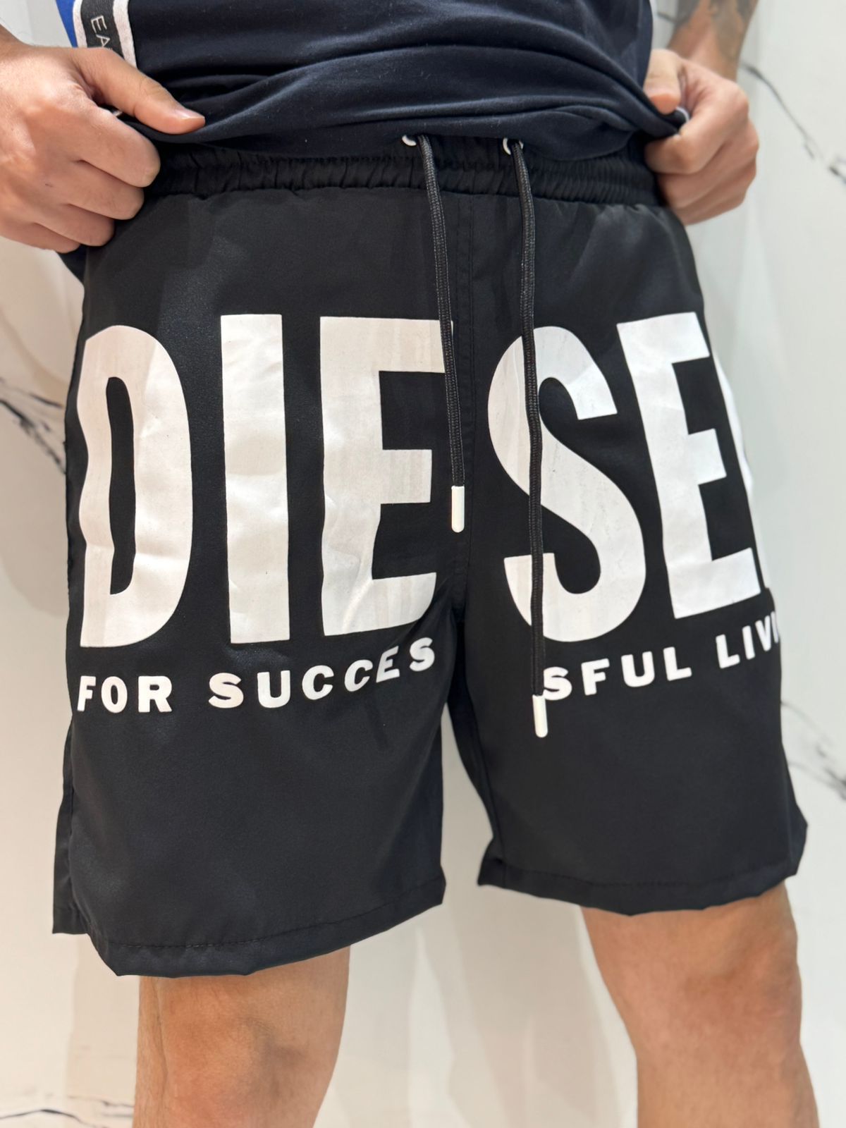 Short Griffe DSL - Preto - 02859 - Conceito 62