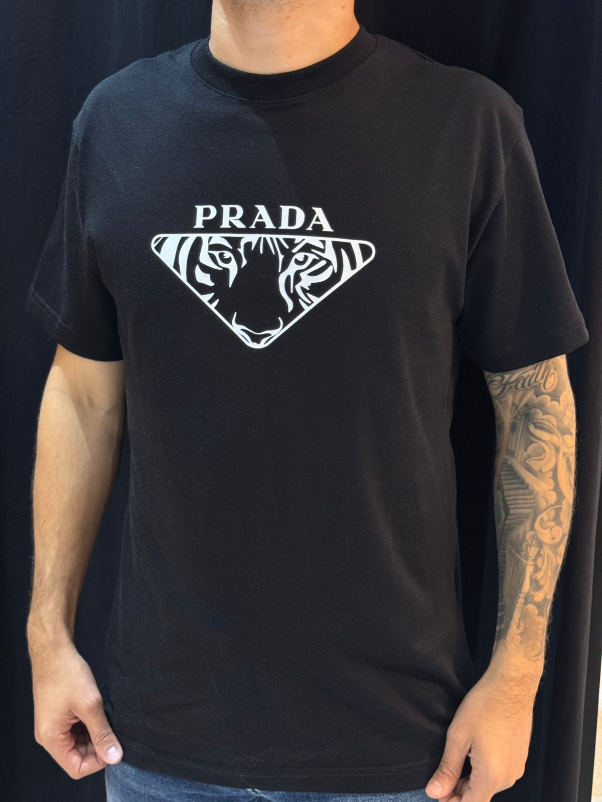 Camiseta Peruana Prada - Preto - 04694 - Conceito 62