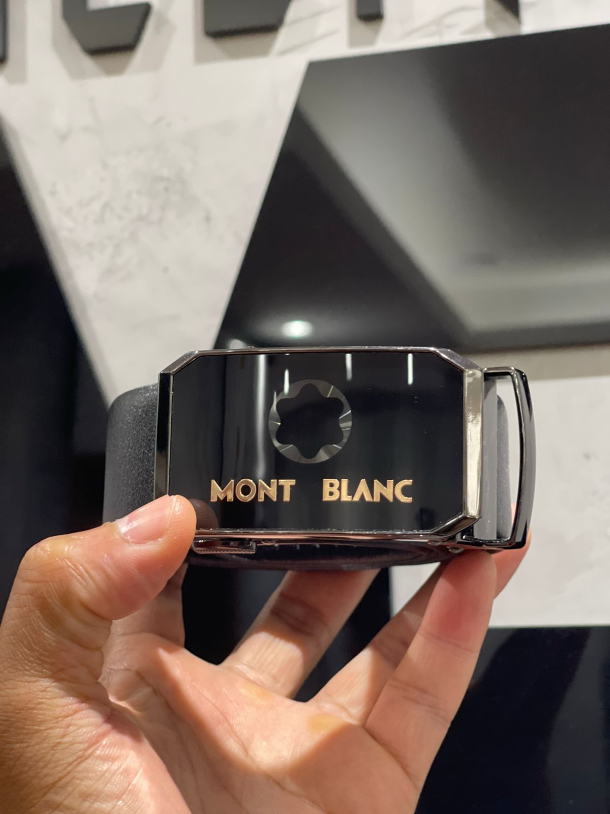 Cinto Catraca Mont Blanc - 04684 - Conceito 62