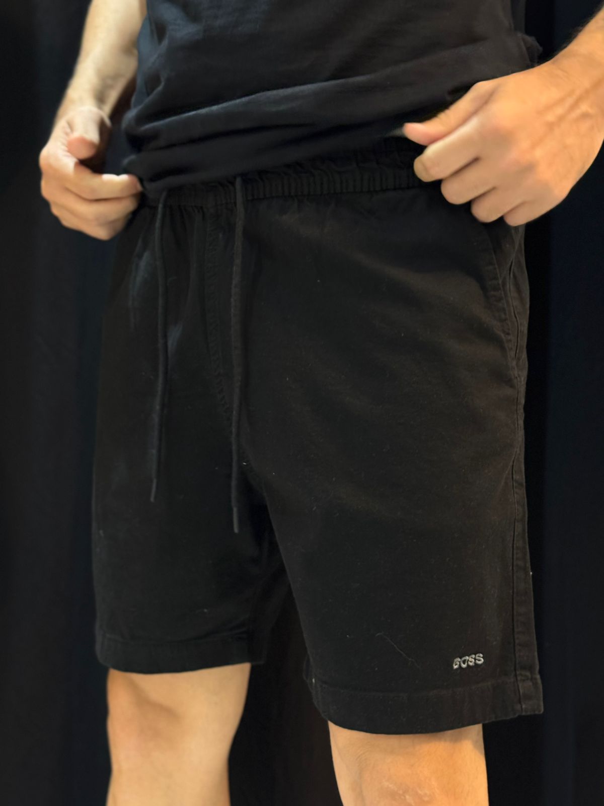 Short Sarja BSS - Preto - 04300 - Conceito 62