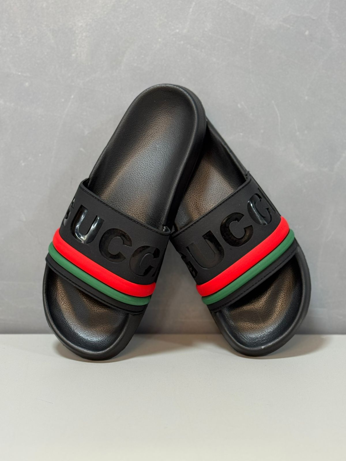 Chinelo Slide Gucci - Preto - 04217 - Conceito 62