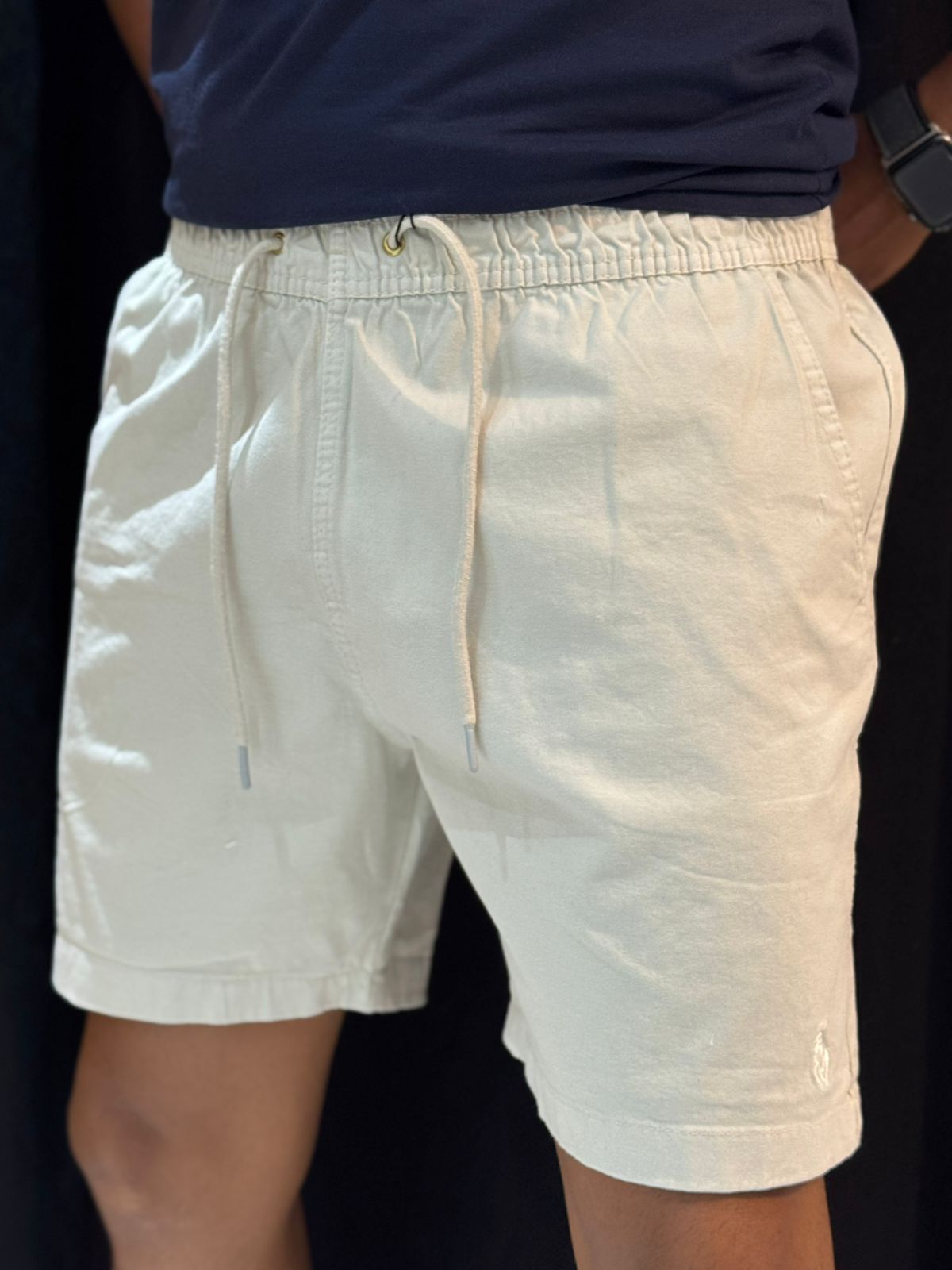Short Sarja Ralph - Bege Claro - 03595 - Conceito 62