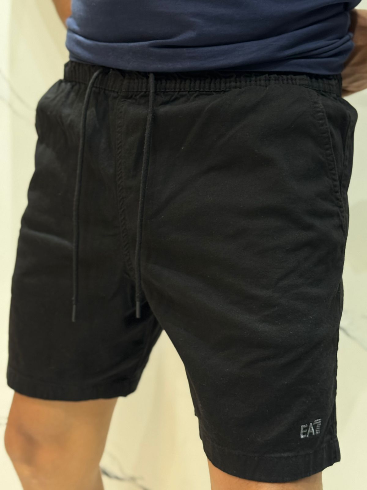 Short Sarja EA7 - Preto - 03589 - Conceito 62