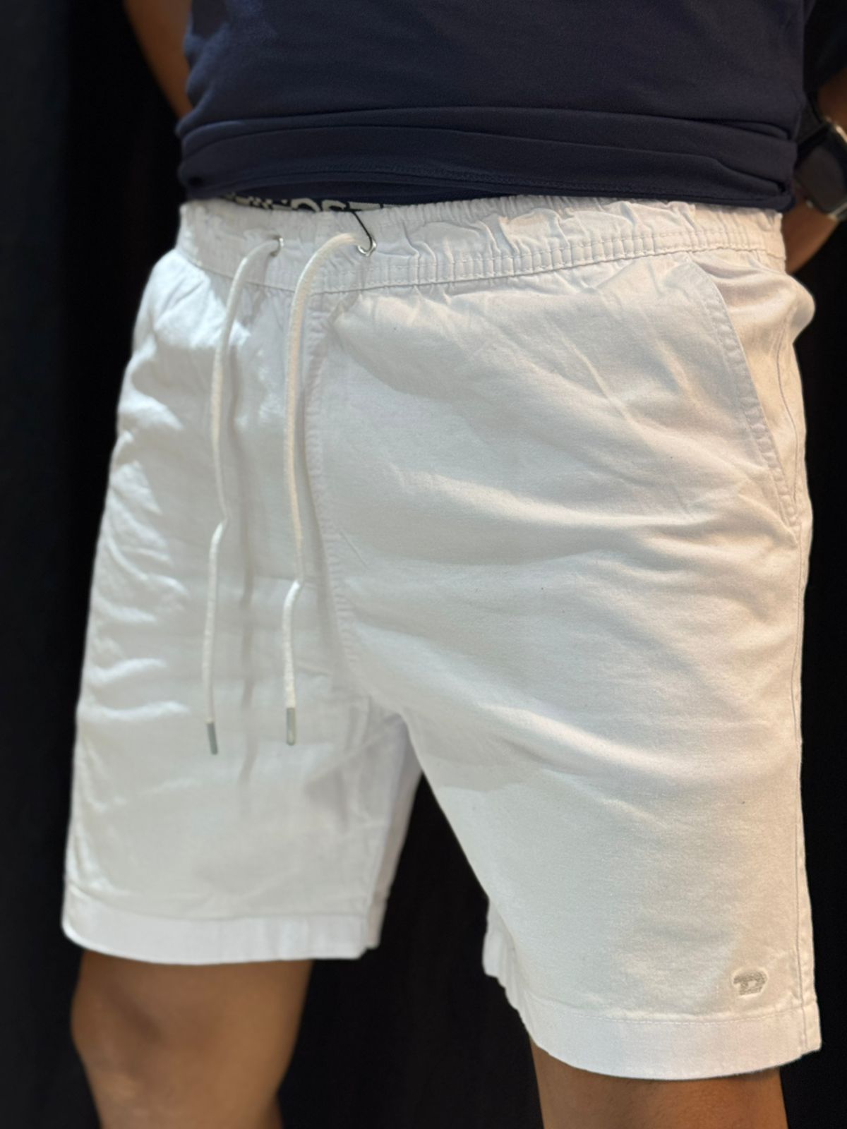Short Sarja DSL - Branco - 03591 - Conceito 62