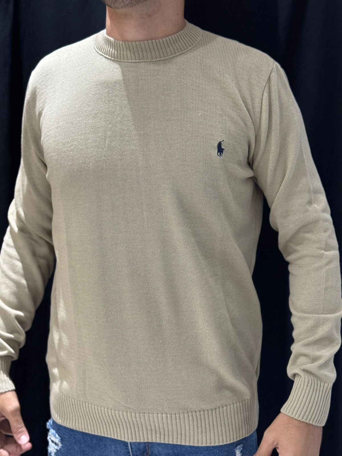 Suéter Premium Ralph - Bege - 04498 - Conceito 62