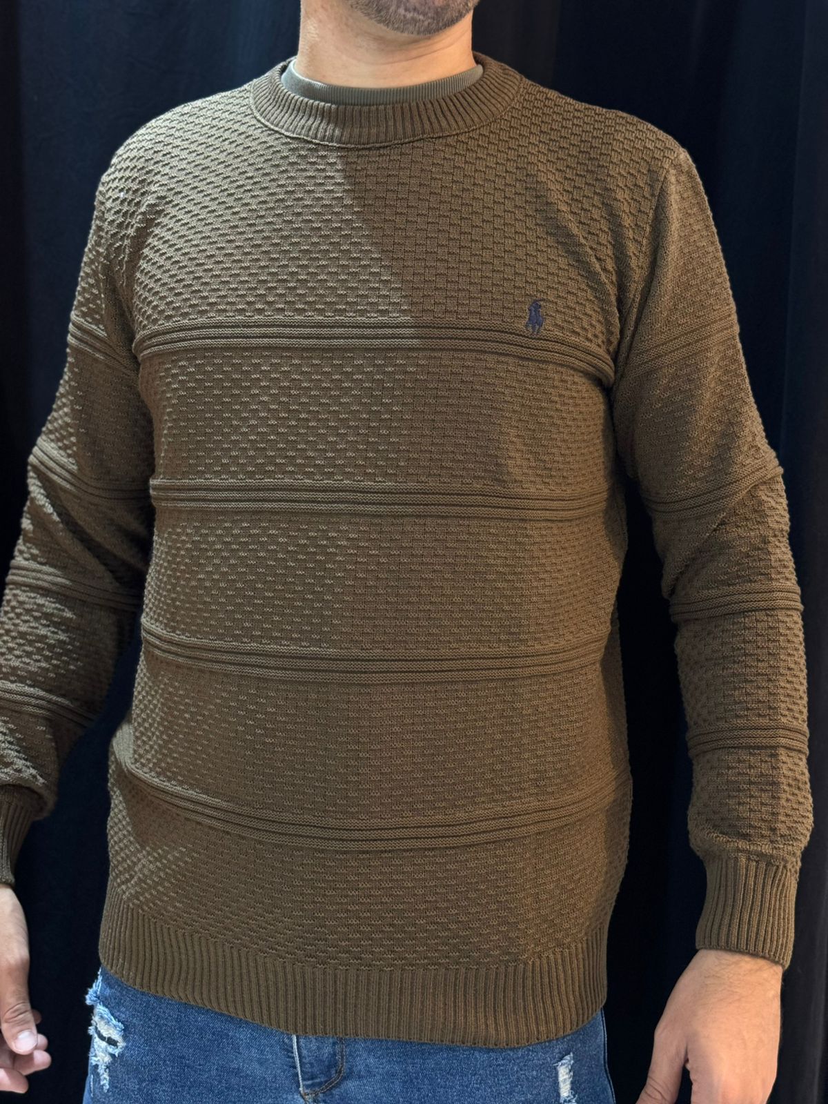 Suéter Premium Ralph - Marrom - 04485 - Conceito 62