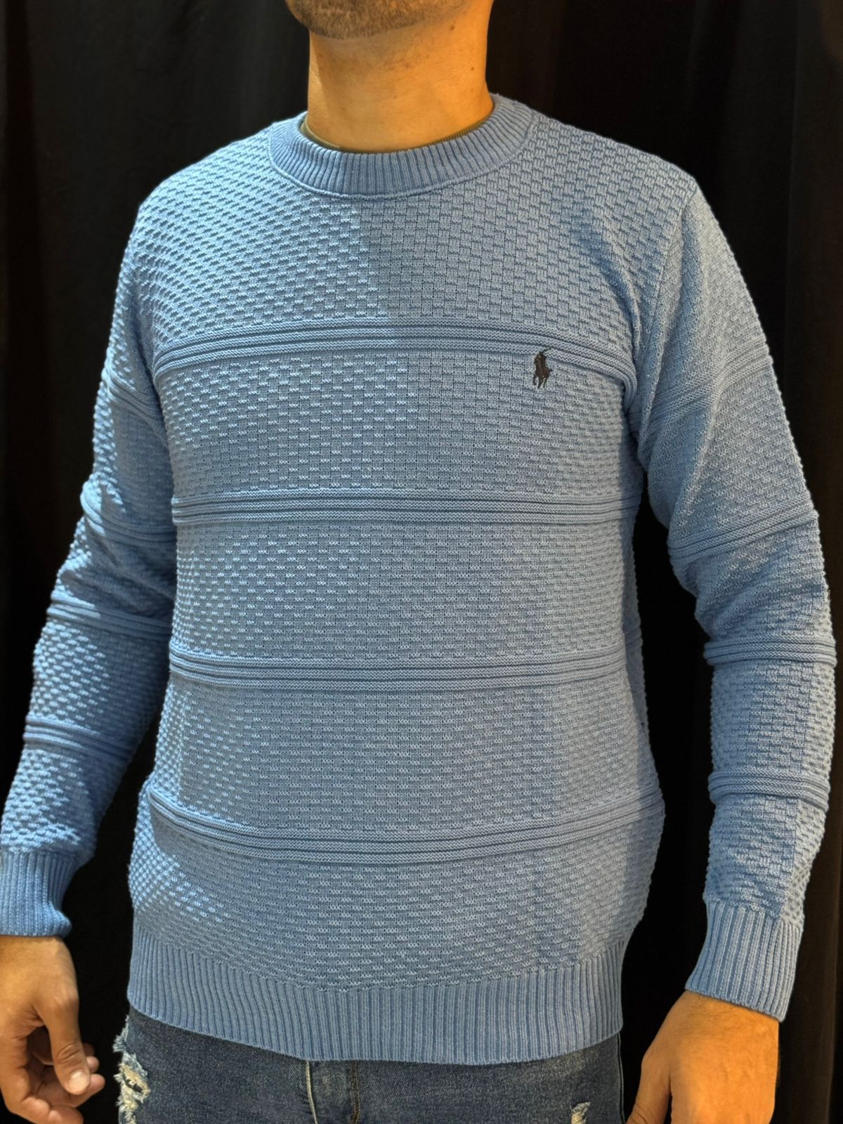 Suéter Premium Ralph - Azul Claro - 04486 - Conceito 62