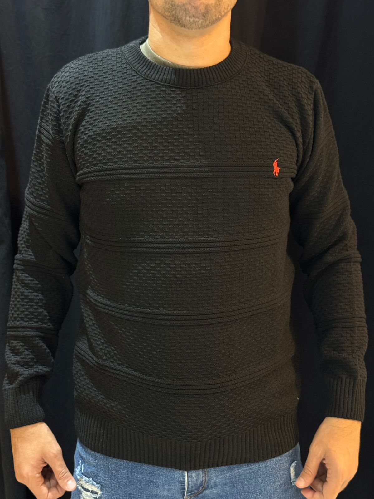Suéter Premium Ralph - Preto - 04489 - Conceito 62