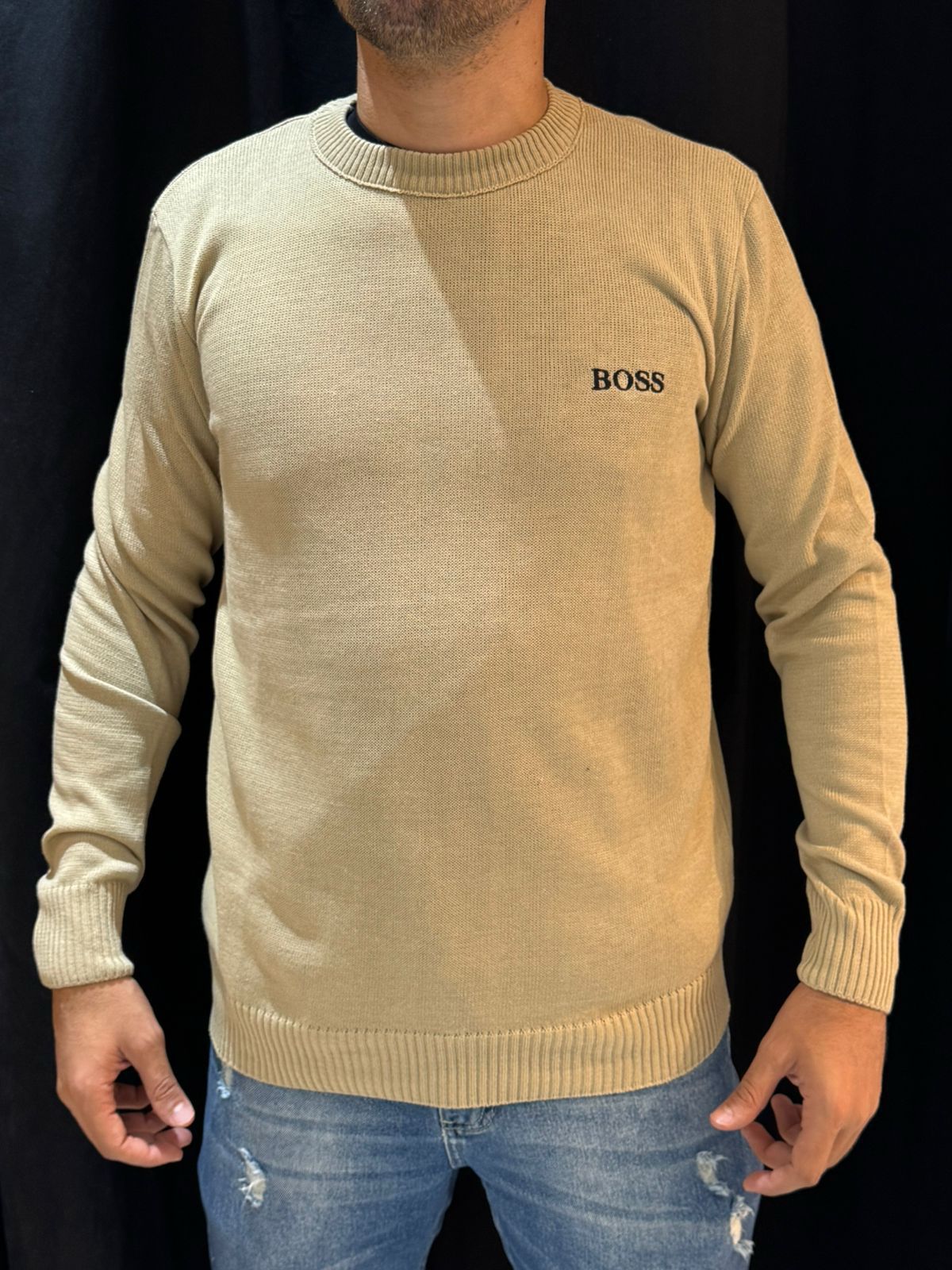 Suéter Premium Bss - Bege - 04532 - Conceito 62