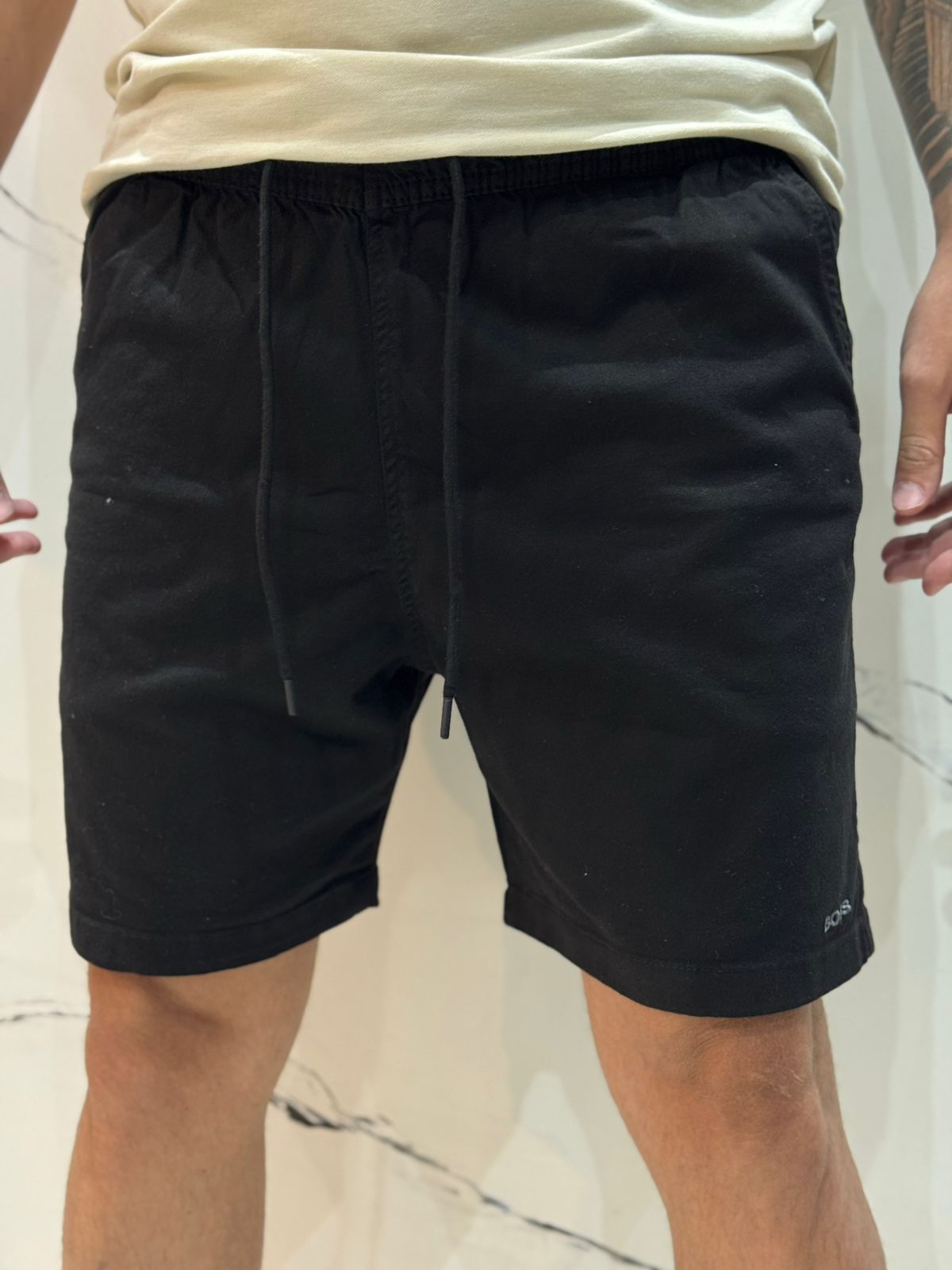 Short Sarja BSS - Preto - 03012 - Conceito 62