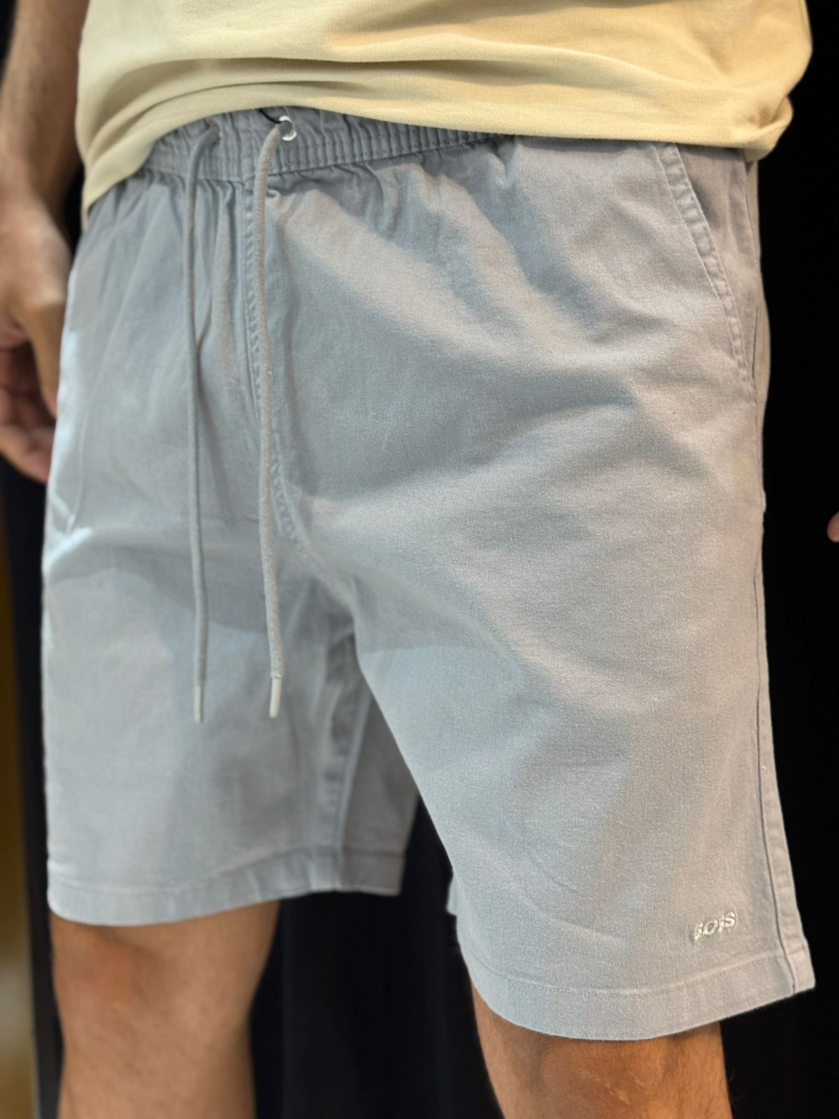 Short Sarja BSS - Cinza - 03013 - Conceito 62