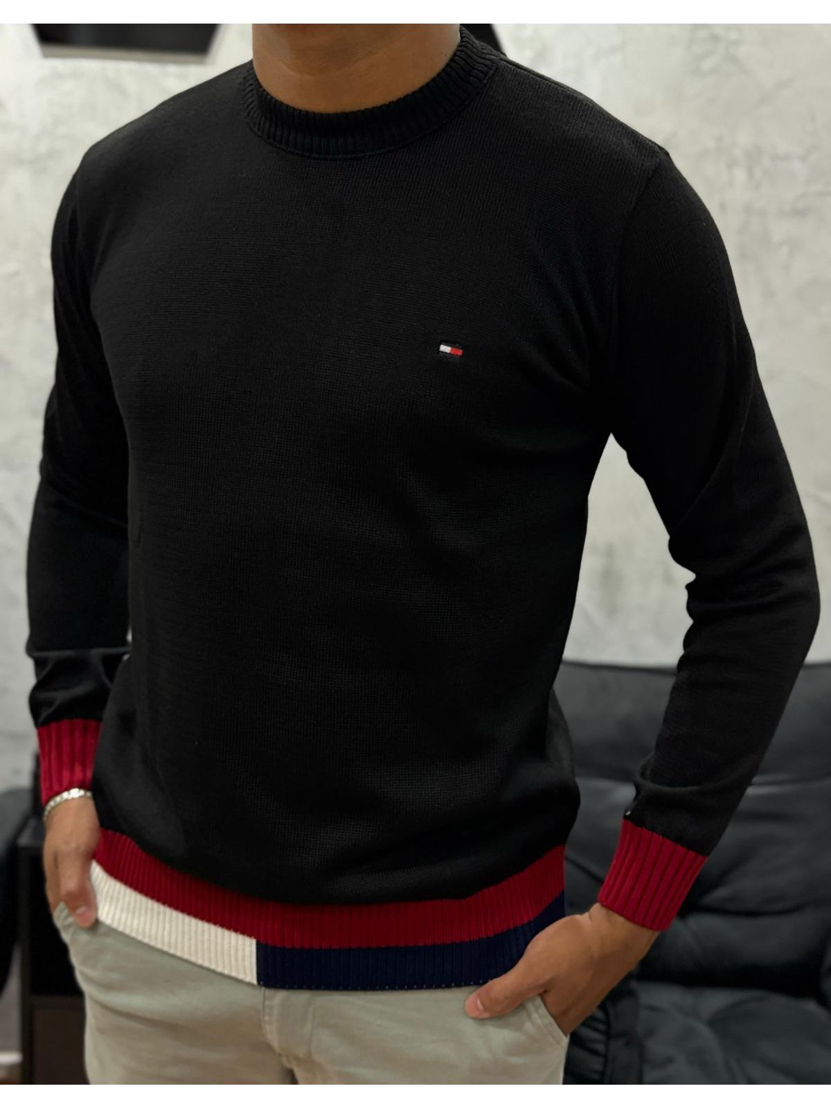 Suéter Premium Th - Preto - 02429 - Conceito 62