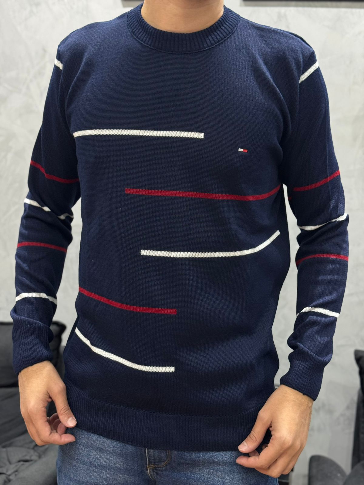 Suéter Premium TH - Azul - 02409 - Conceito 62