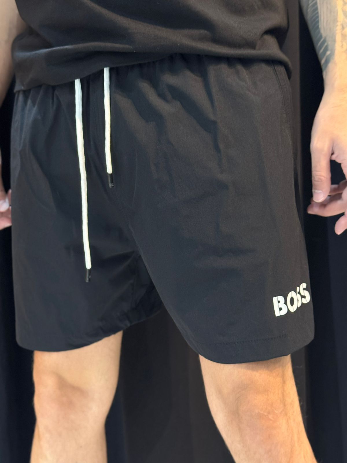 Short Ultra Griffe - Bss - Preto - 02307 - Conceito 62