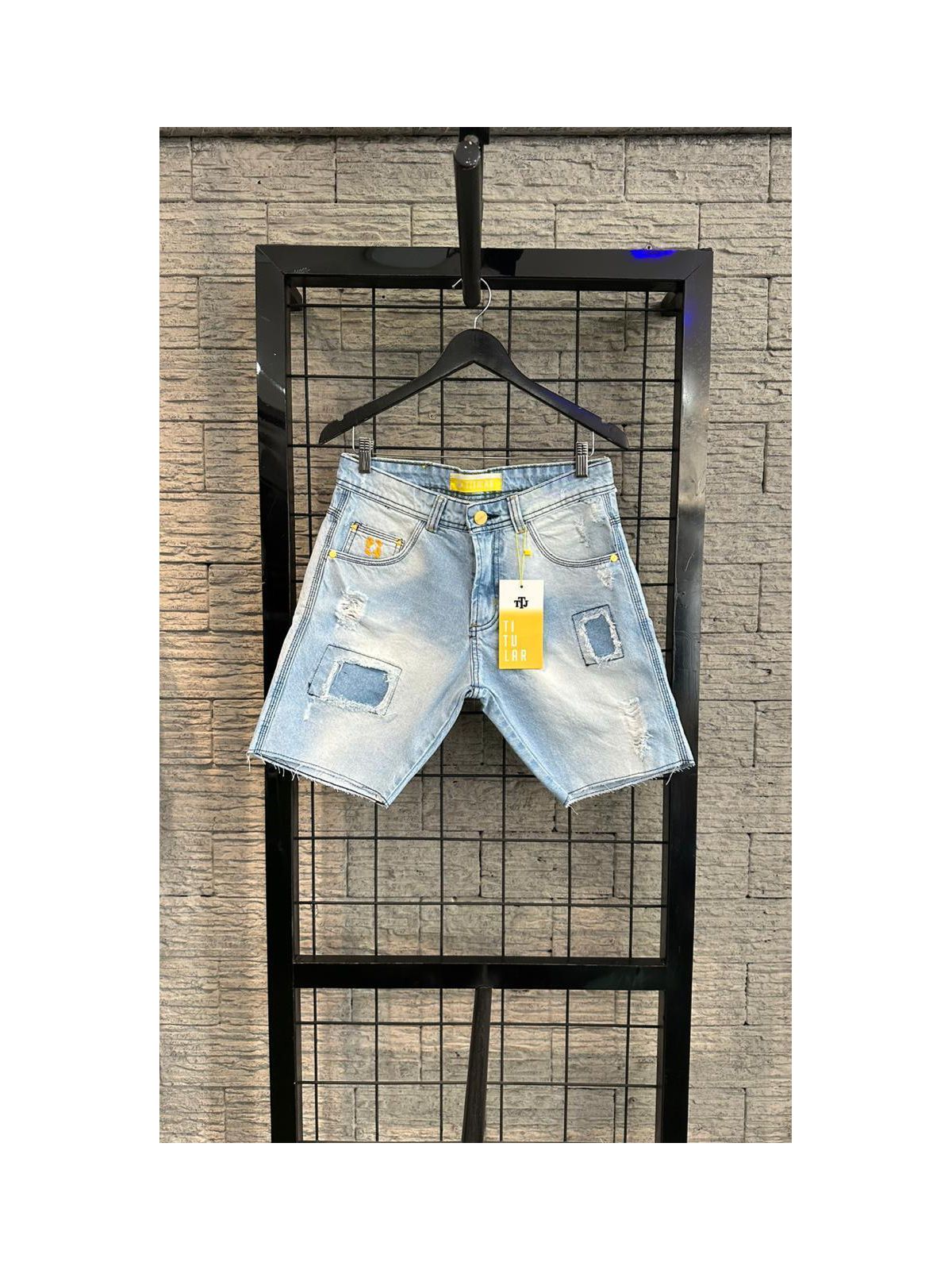 Bermuda Jeans Jogador - 04058 - Conceito 62