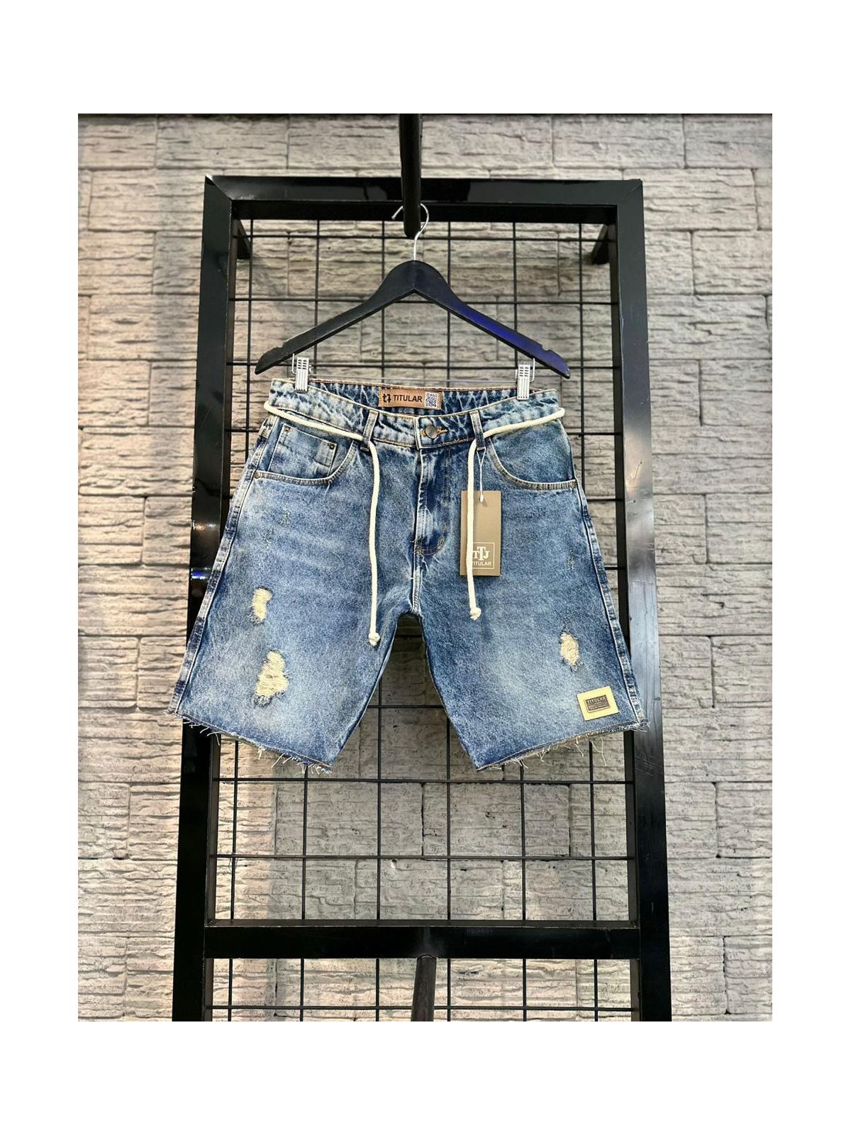 Bermuda Jeans Jogador - 04059 - Conceito 62