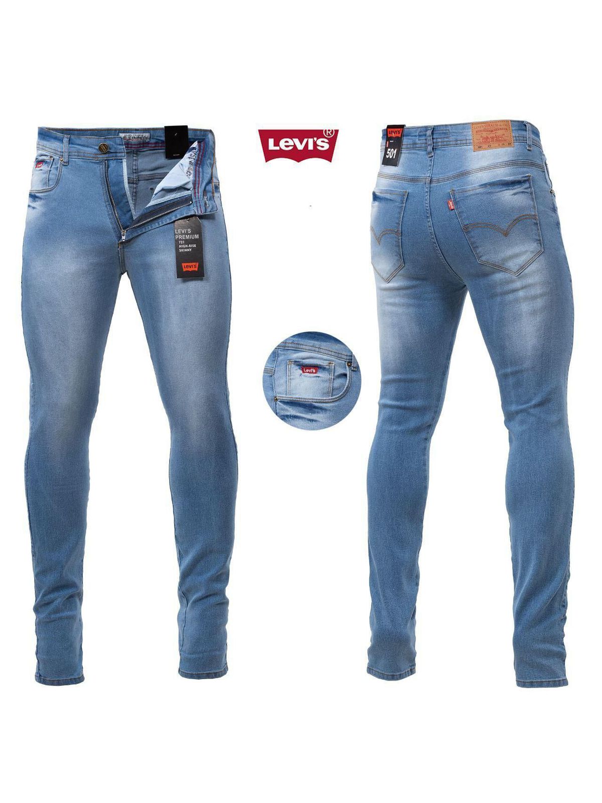 Calça Jeans LEVS - 00070 - Conceito 62