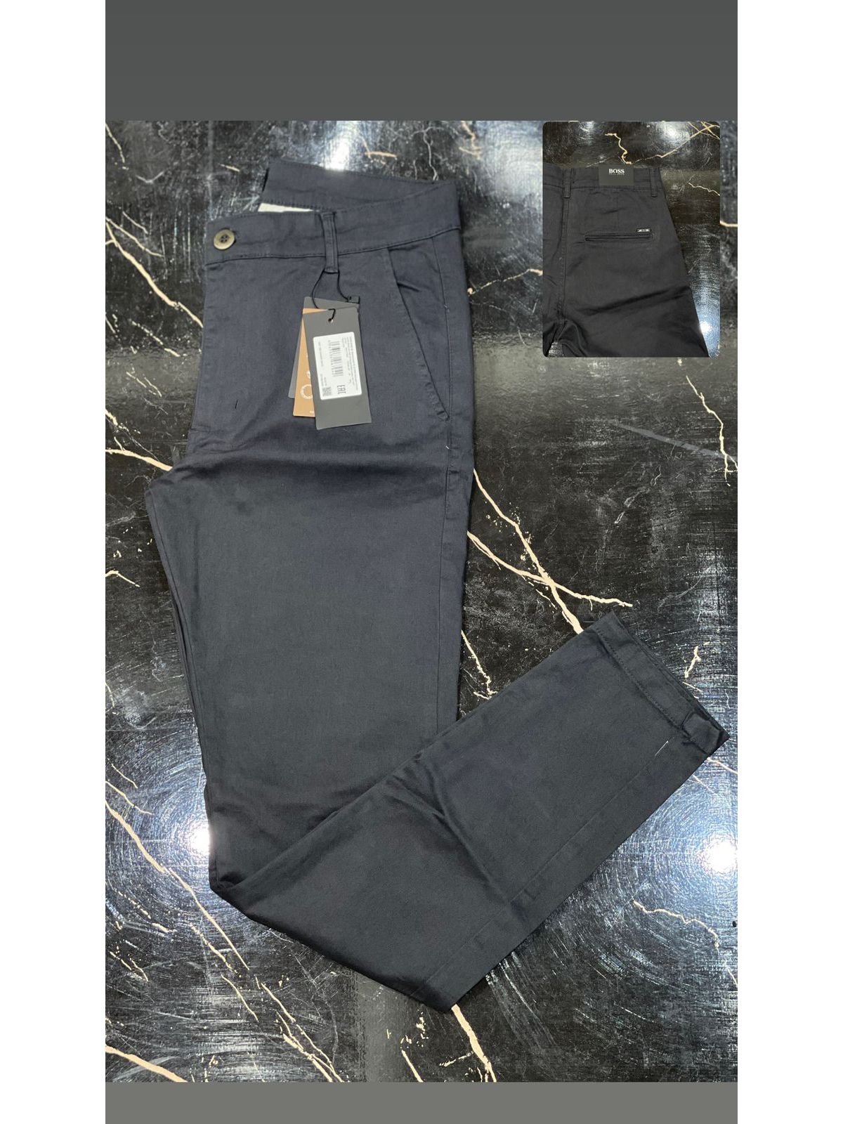 Calça Sarja BSS Cinza escuro - 00097 - Conceito 62