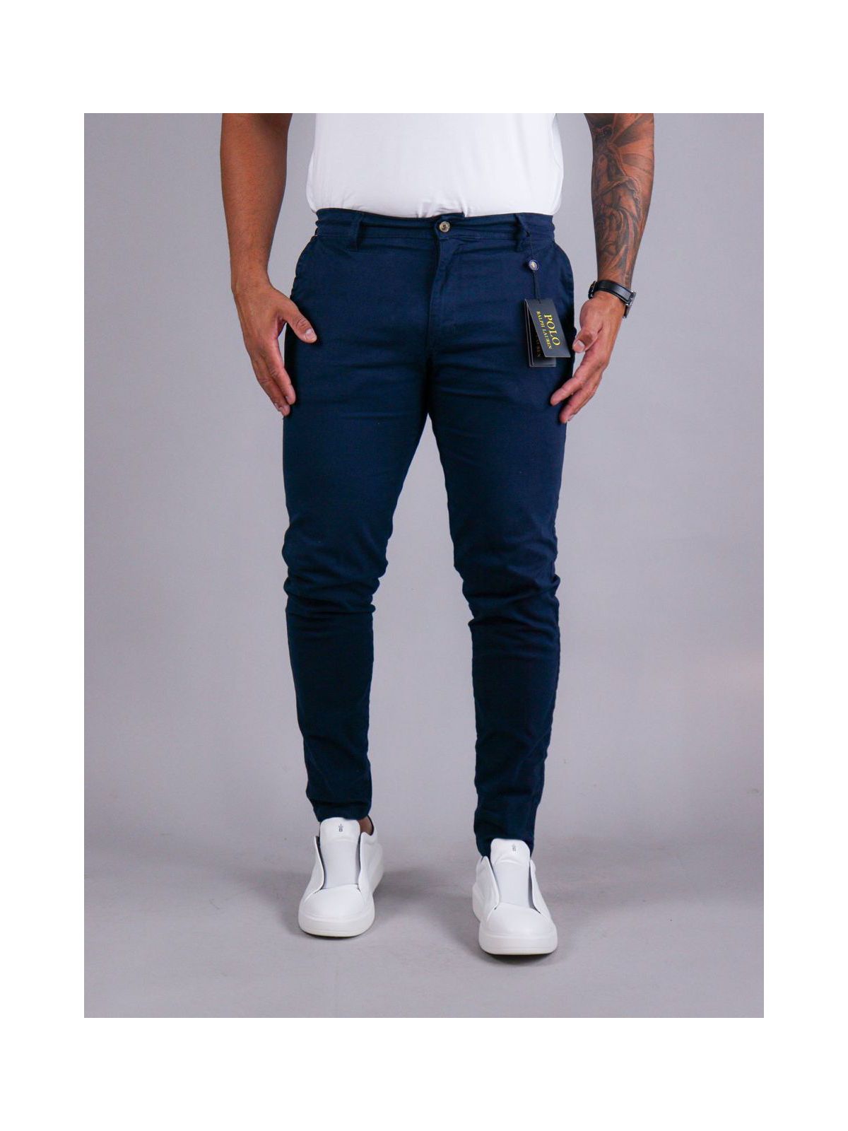 Calça Sarja Polo azul - 00101 - Conceito 62