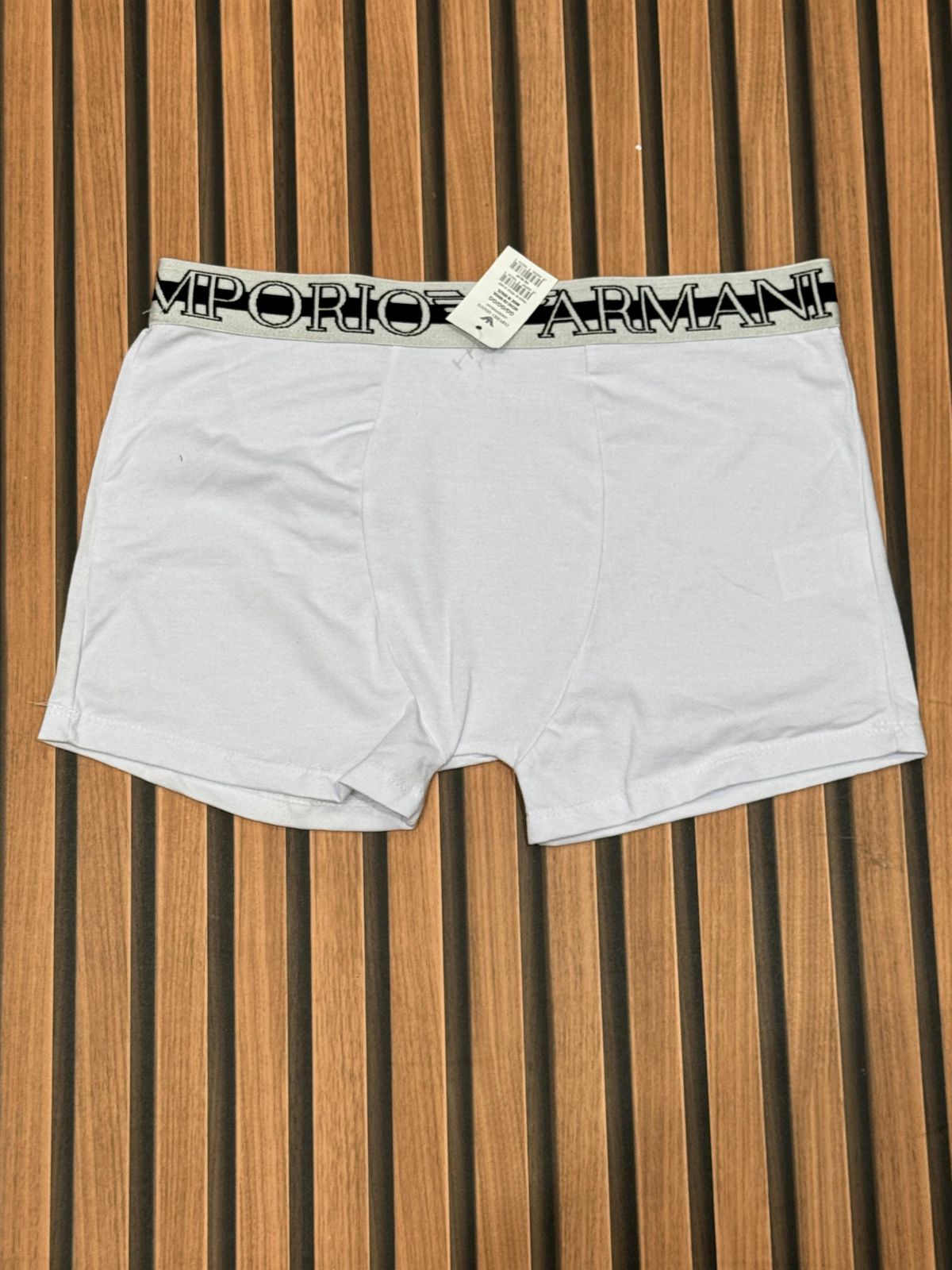 Cueca Boxer EA branco - 00175 - Conceito 62