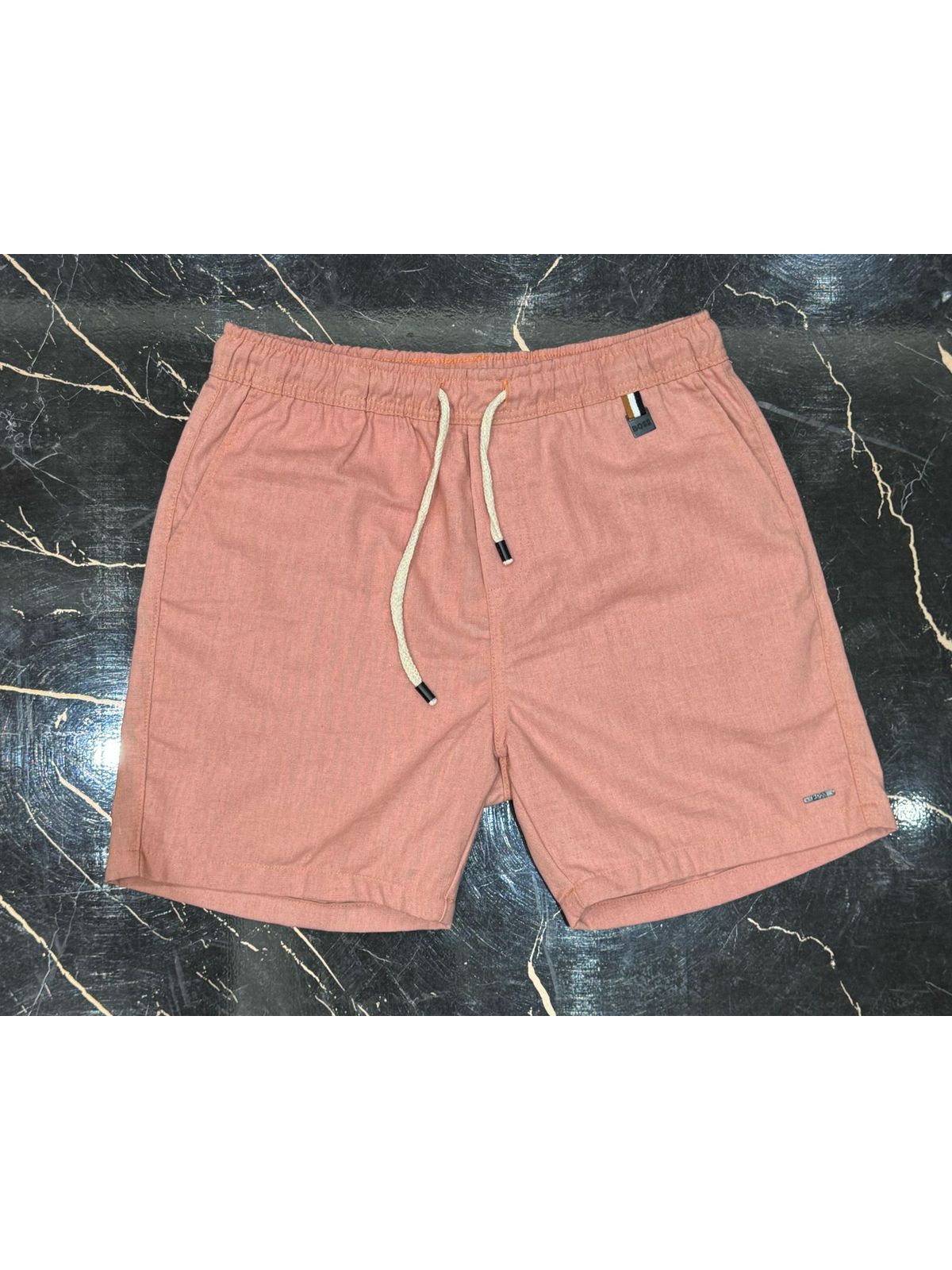 Short linho Salmão Bss - 00140 - Conceito 62
