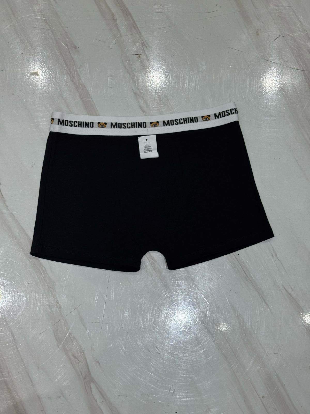 Cueca Boxer Moschino preto - 00180 - Conceito 62