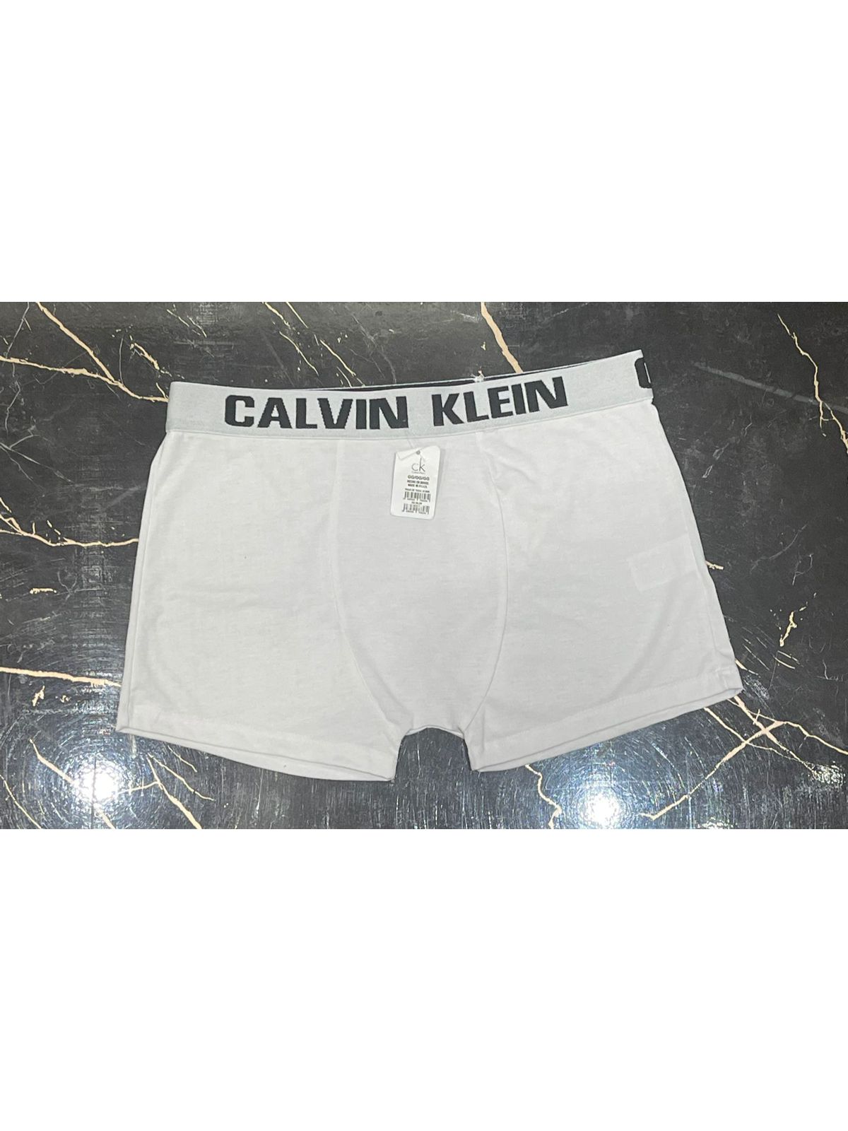 Cueca Boxer CK branco - 00203 - Conceito 62