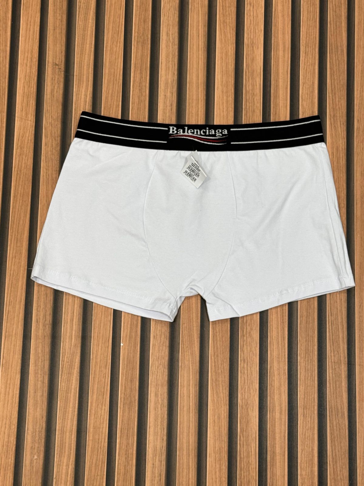 Cueca Boxer Balenciaga Branco - 00201 - Conceito 62