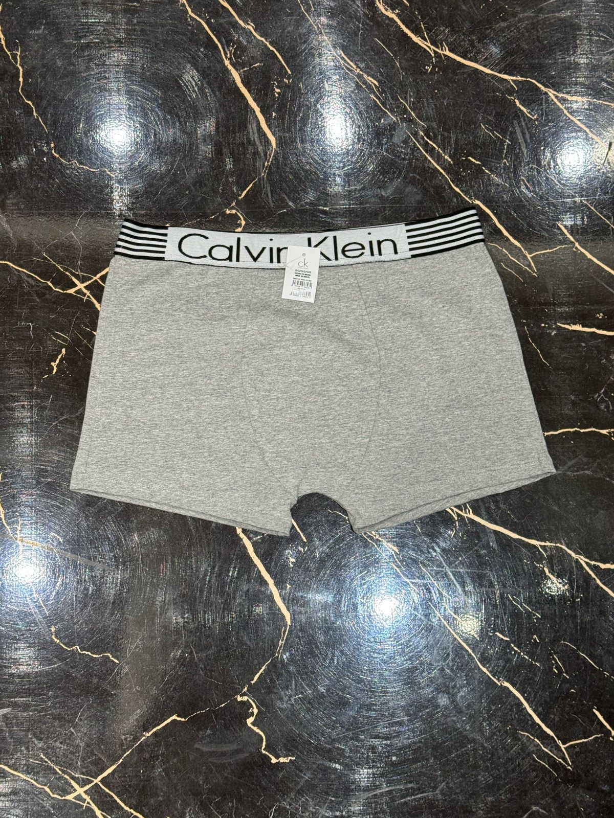 Cueca Boxer CK Cinza - 00218 - Conceito 62