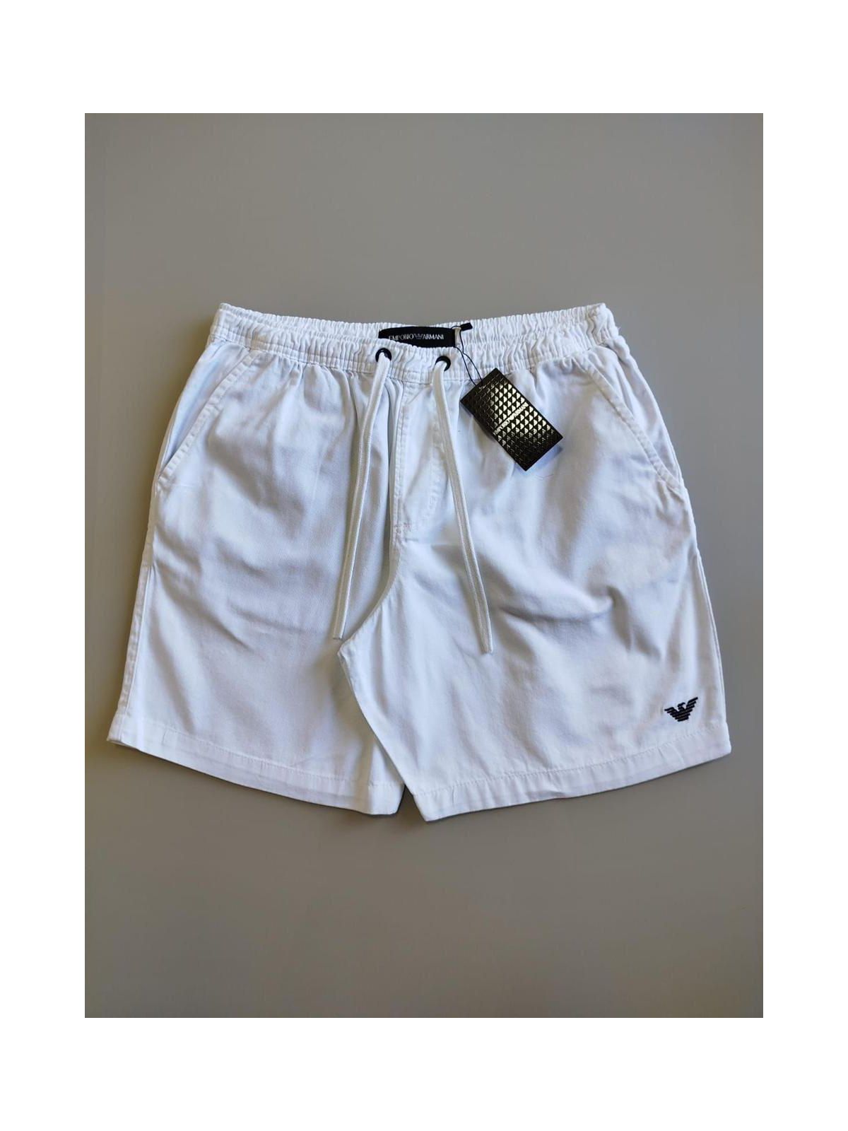 Short Sarja AX Branco - 00242 - Conceito 62