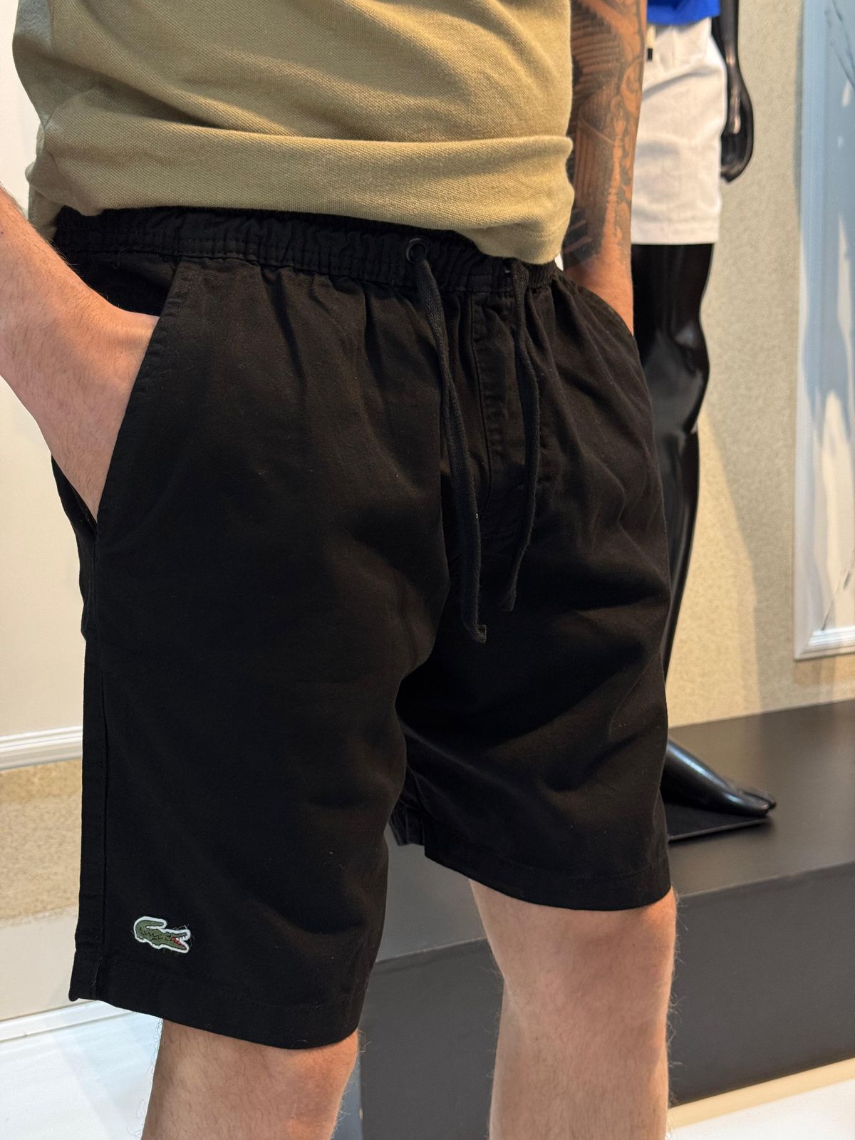 Short Sarja LCST Preto - 00252 - Conceito 62