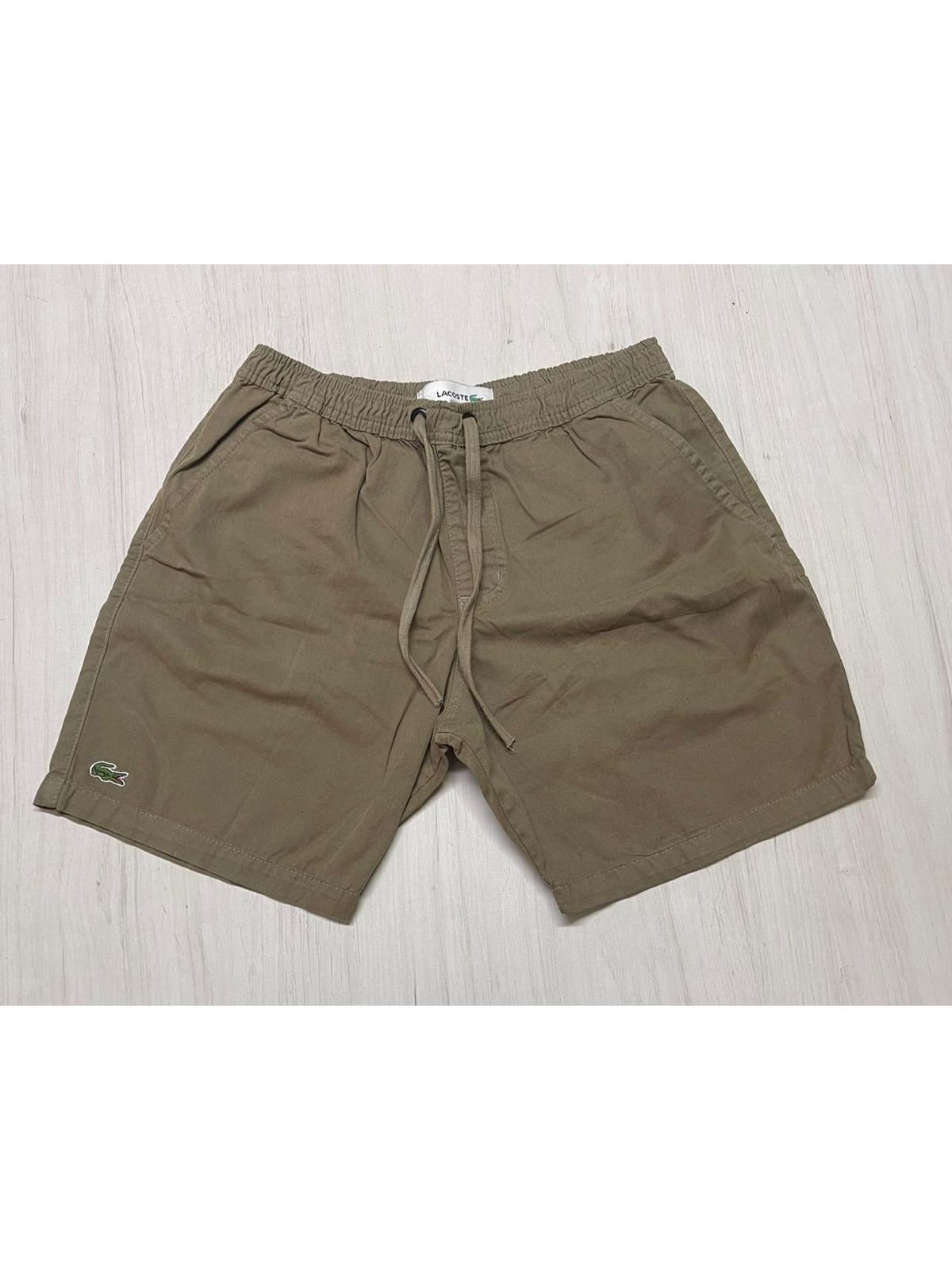 Short Sarja LCST Bege Escuro - 00256 - Conceito 62