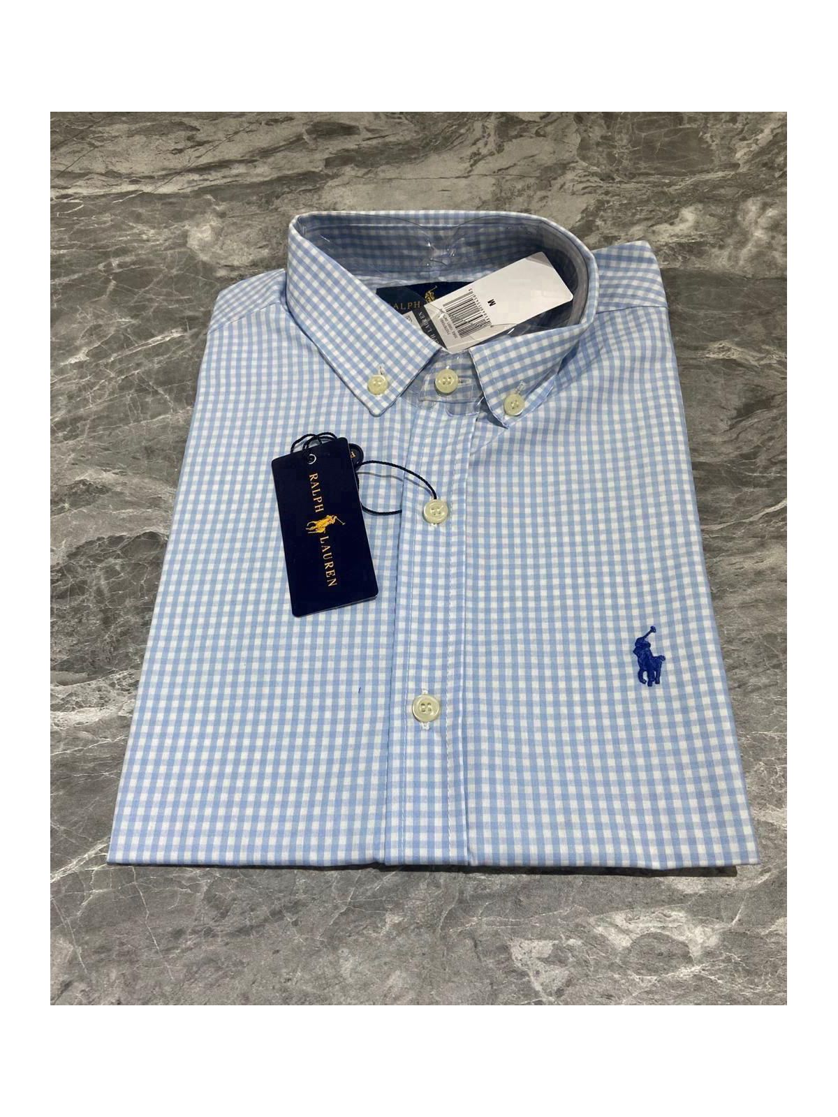 Camisa Social RALPH Azul Xadrez - 00301 - Conceito 62
