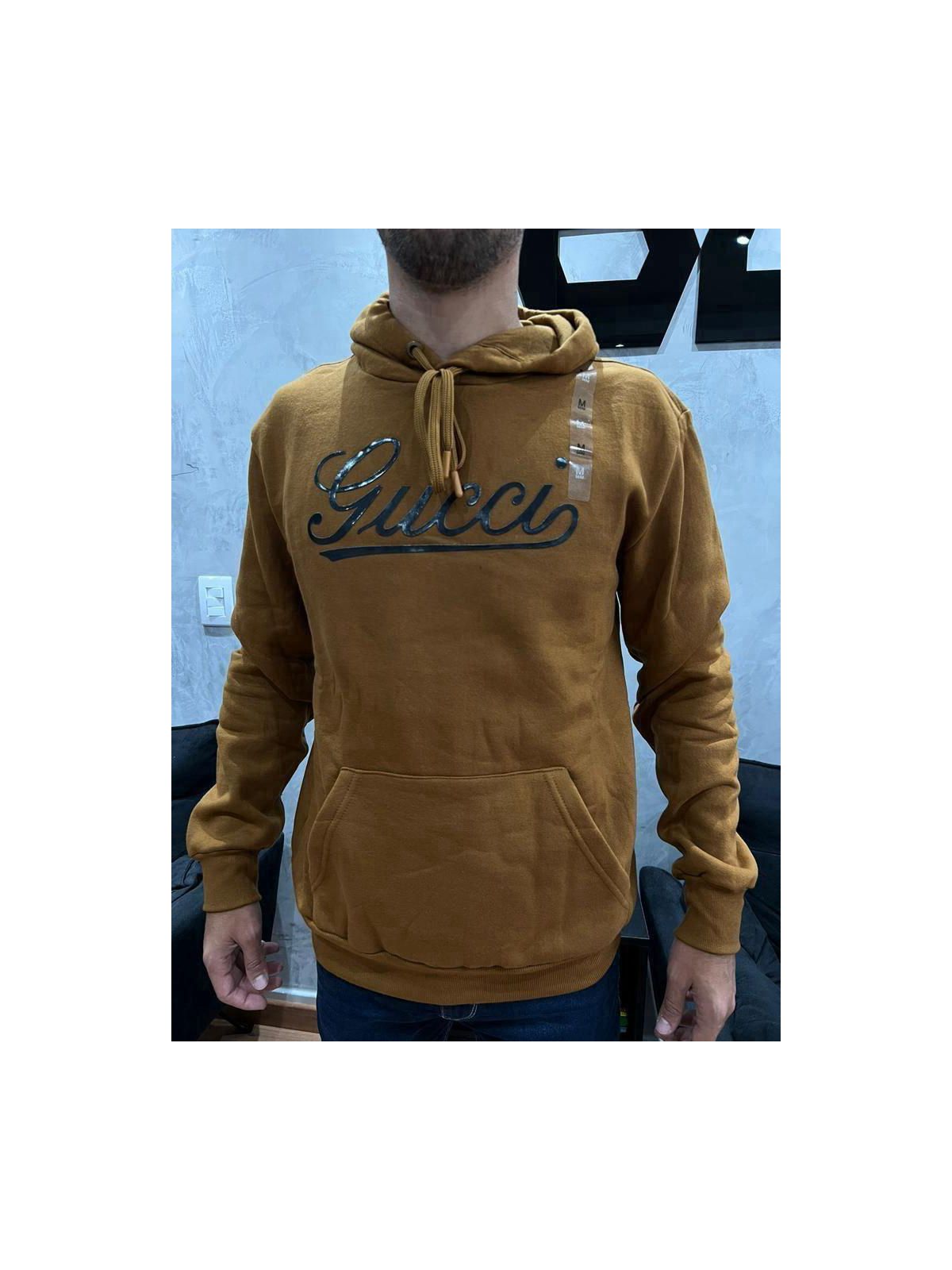 Blusão Moletom Gucci Caramelo - 00397 - Conceito 62