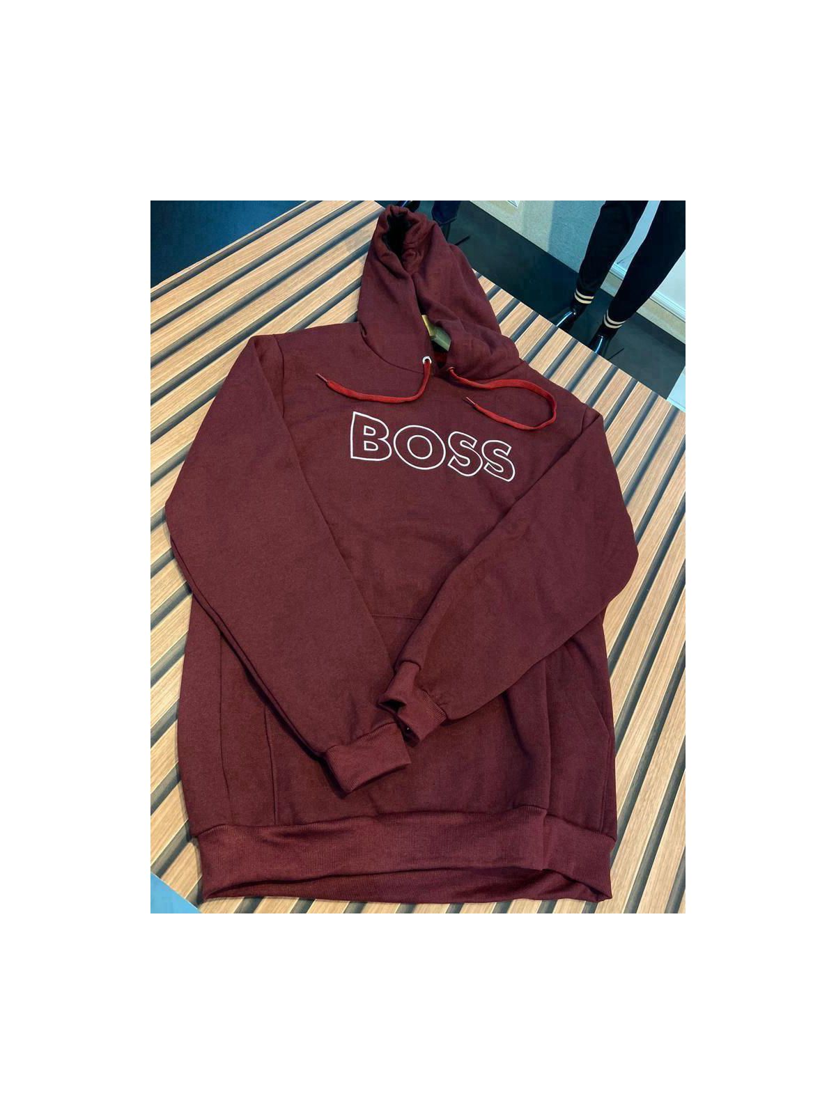 Blusão Moletom BSS Vinho - 00409 - Conceito 62