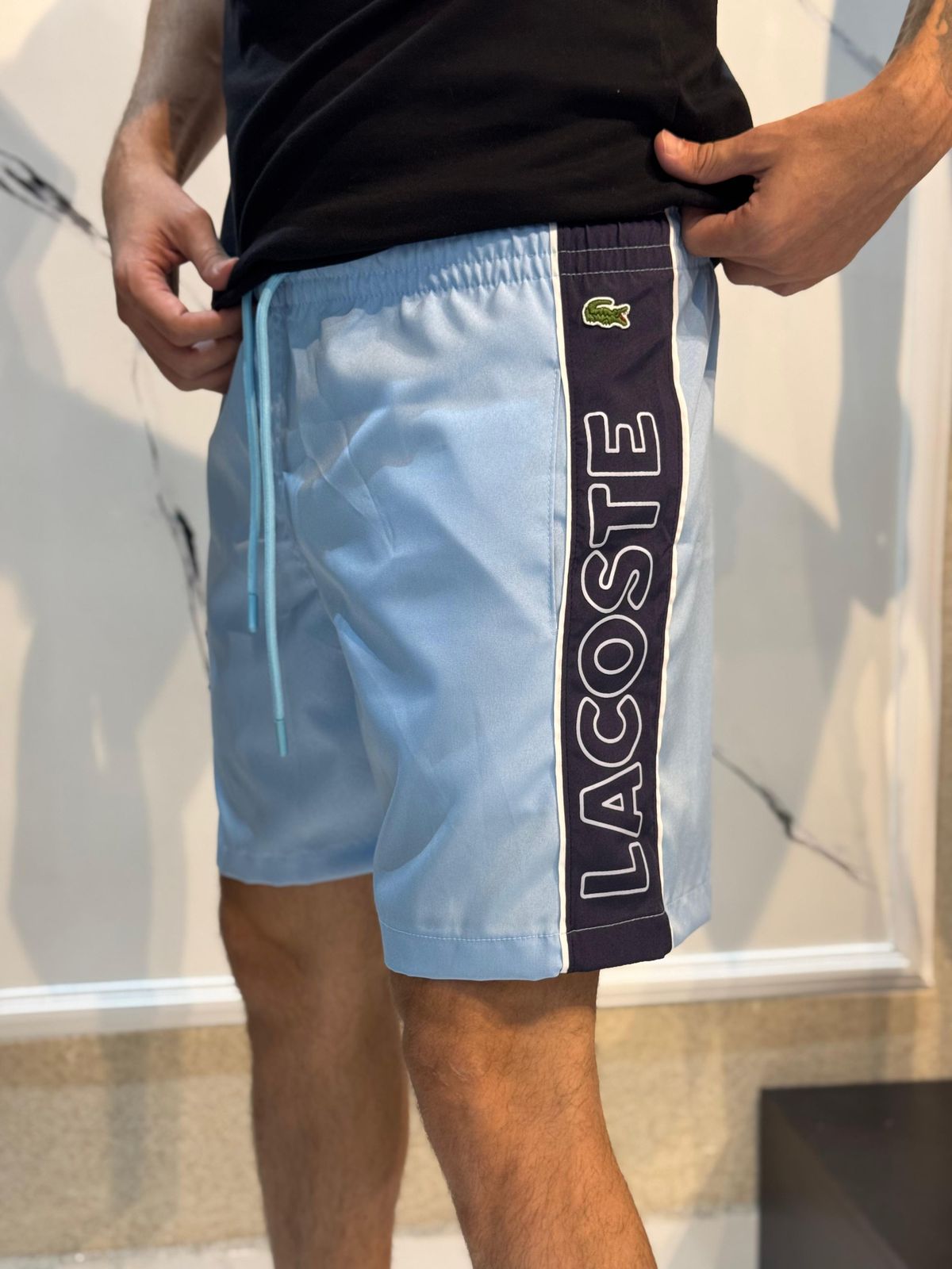 Short Griffe LCST Azul - 00554 - Conceito 62