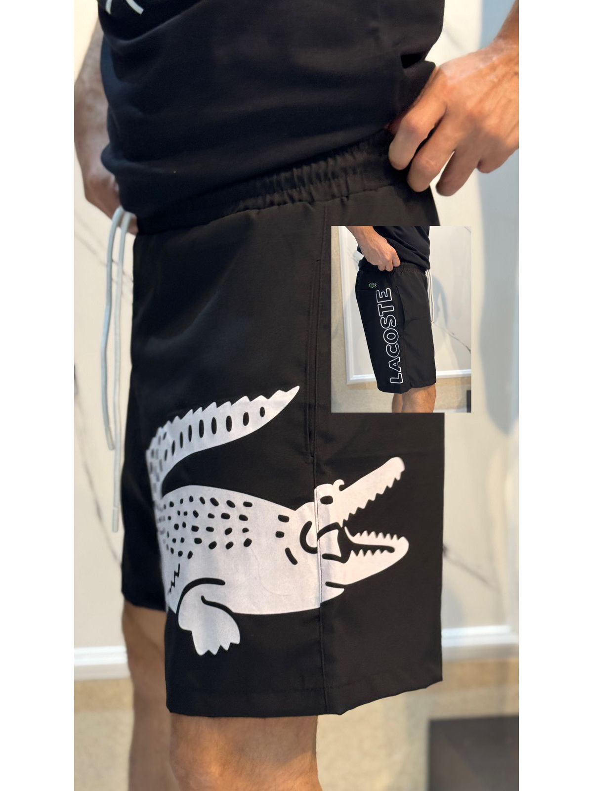 Short Griffe LCST Preto - 00568 - Conceito 62