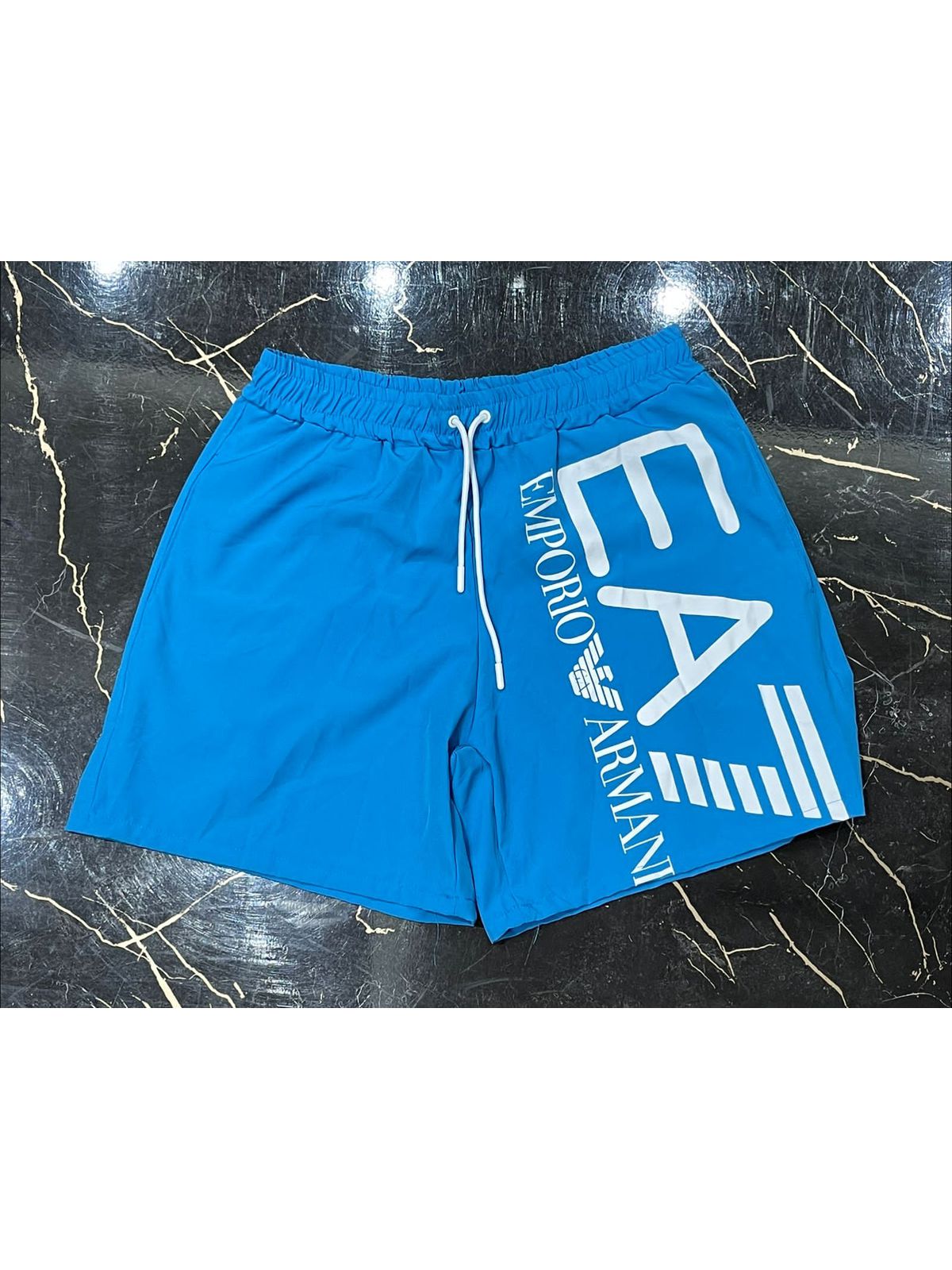Short Griffe EA7 Azul - 00570 - Conceito 62