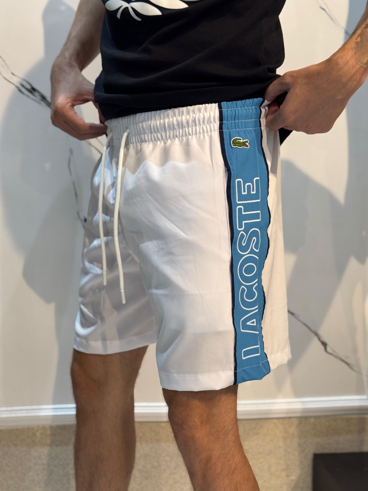 Short Griffe LCST Branco - 00627 - Conceito 62