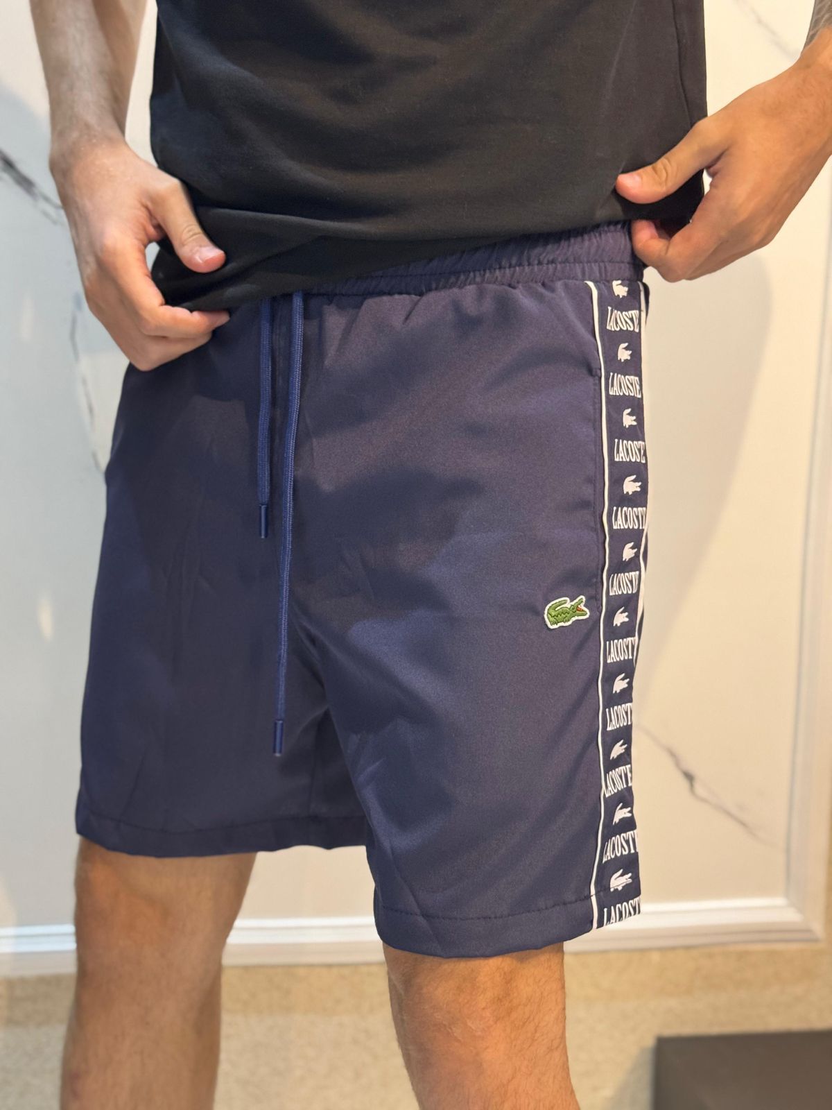 Short Griffe LCST Azul Escuro - 00635 - Conceito 62