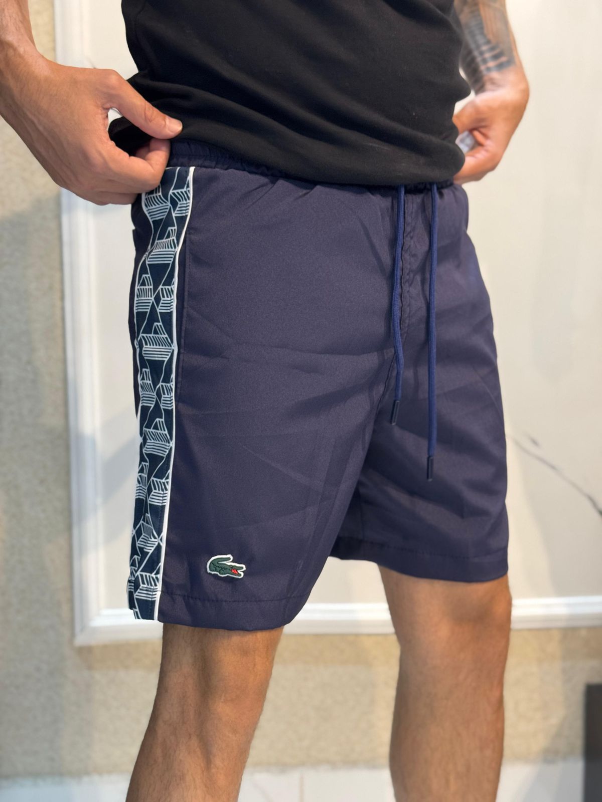 Short Griffe BSS Azul Escuro - 00640 - Conceito 62