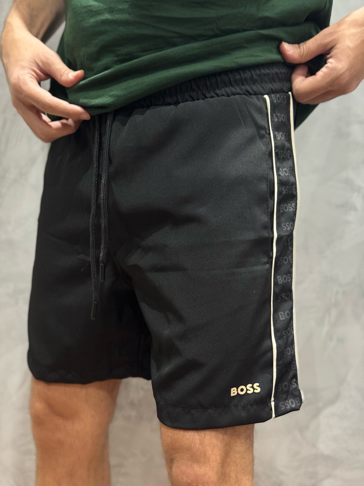 Short Griffe BSS Preto - 00669 - Conceito 62