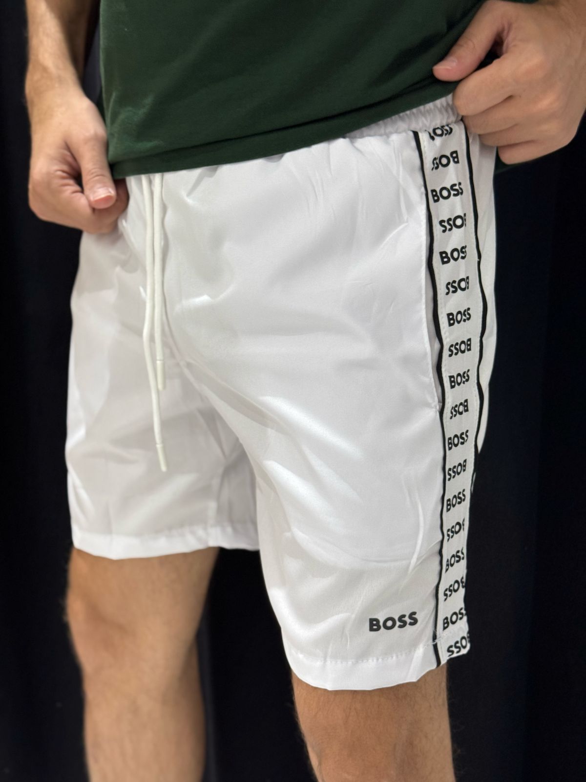 Short Griffe BSS Branco - 00671 - Conceito 62