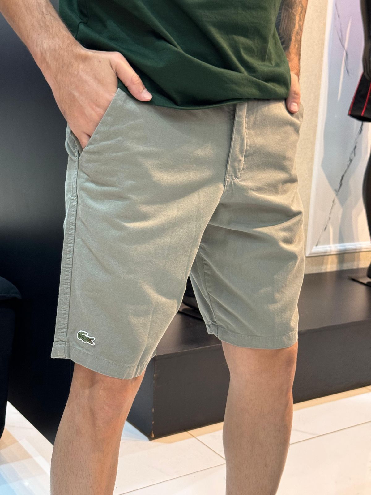 Bermuda Sarja Big LCST Verde - 00686 - Conceito 62