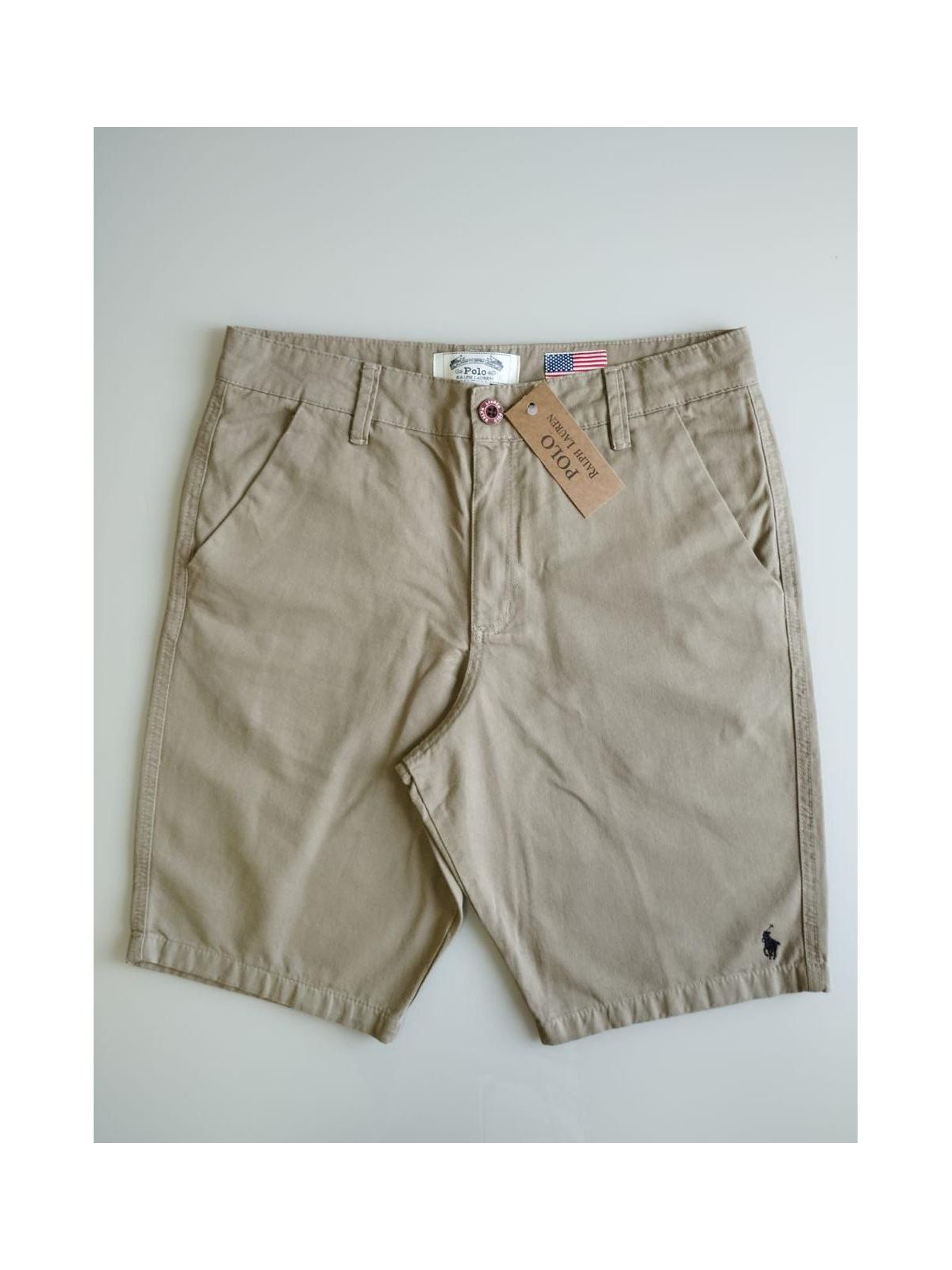 Bermuda Sarja Big RAlph Bege Claro - 00693 - Conceito 62