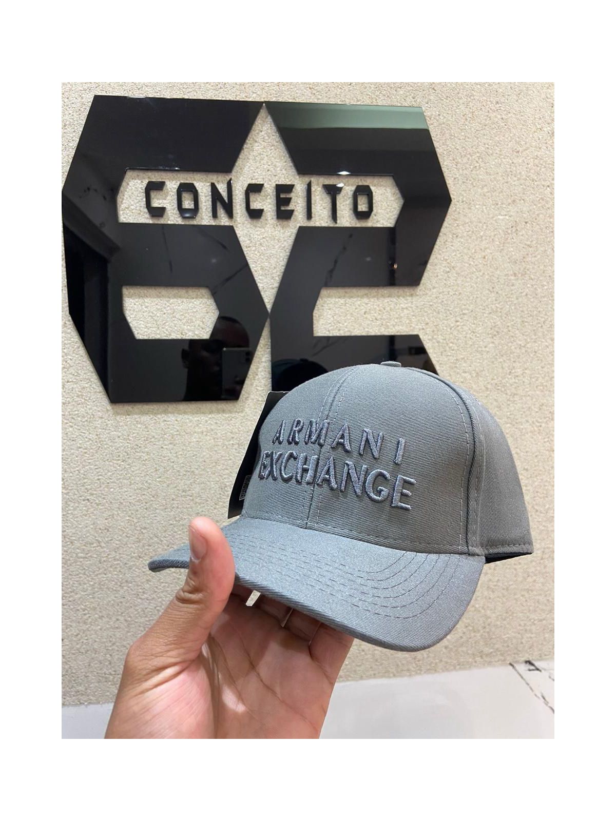 Boné Armani Cinza - 00780 - Conceito 62